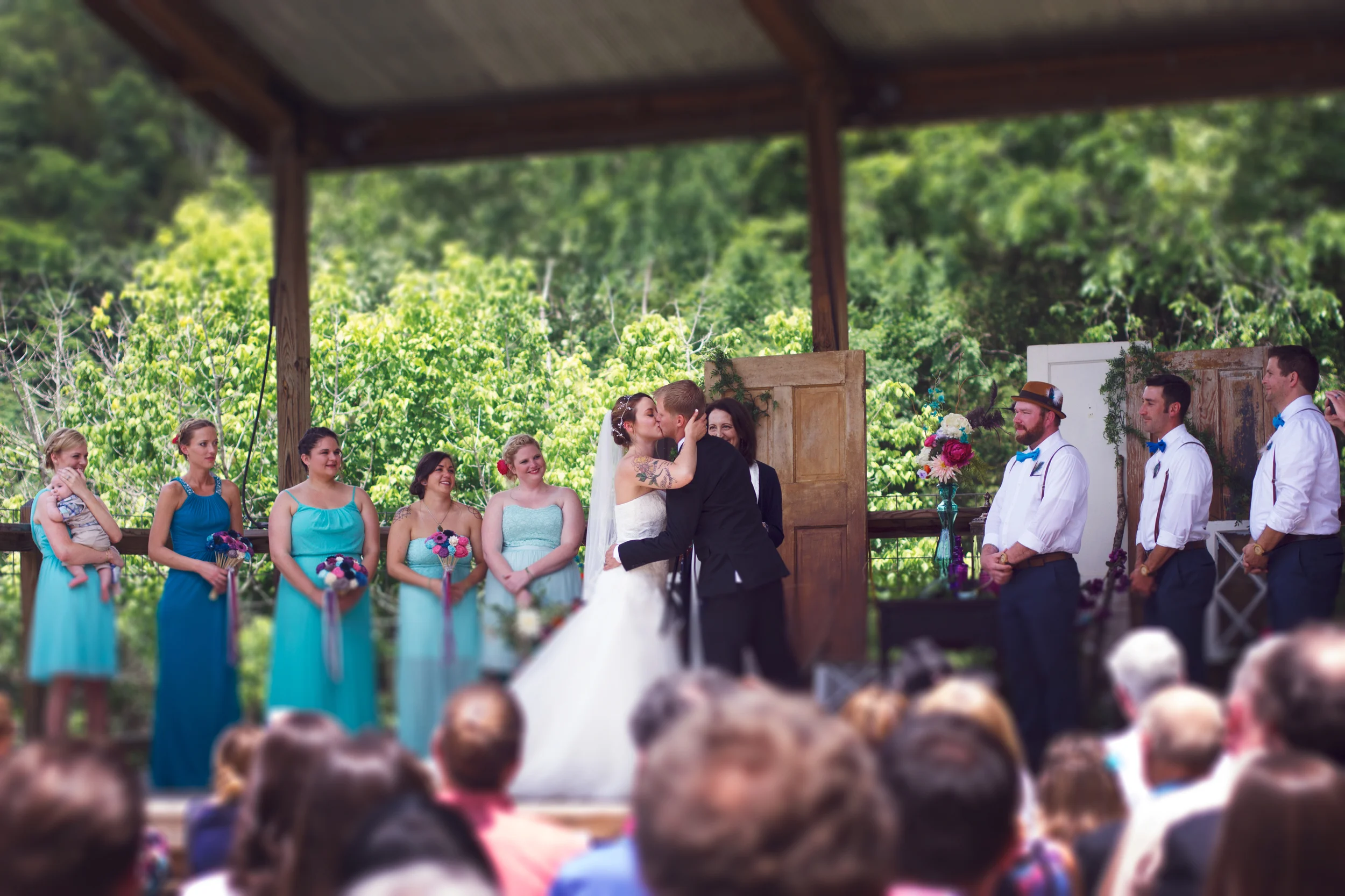 Wedding at Dawt Mill MO