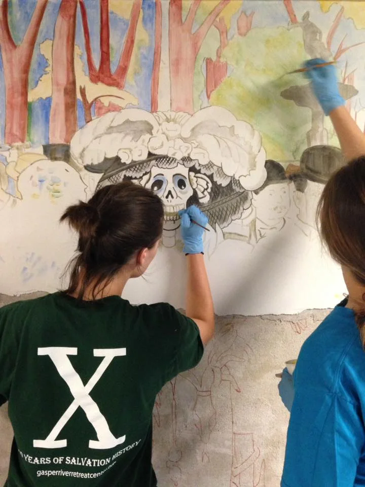 WKU Buo Fresco Learning Wall