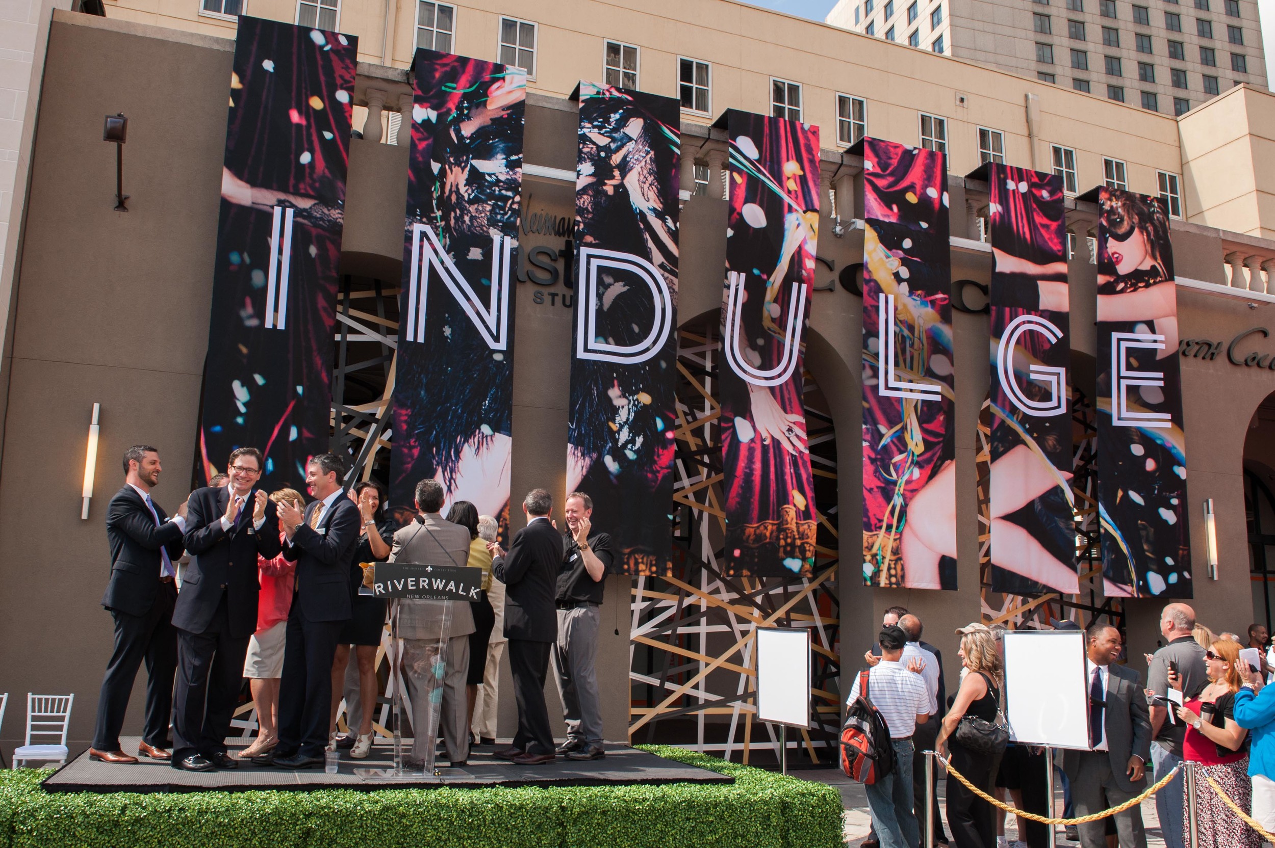NEW ORLEANS, LA - May 22, 2014: Opening Day at the Outlet Collection at Riverwalk (photo by Adrienne Battistella, 2014)