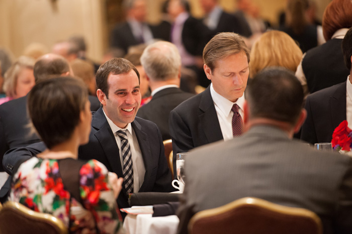 Table for TIME Magazine Dealer of the Year Attendees