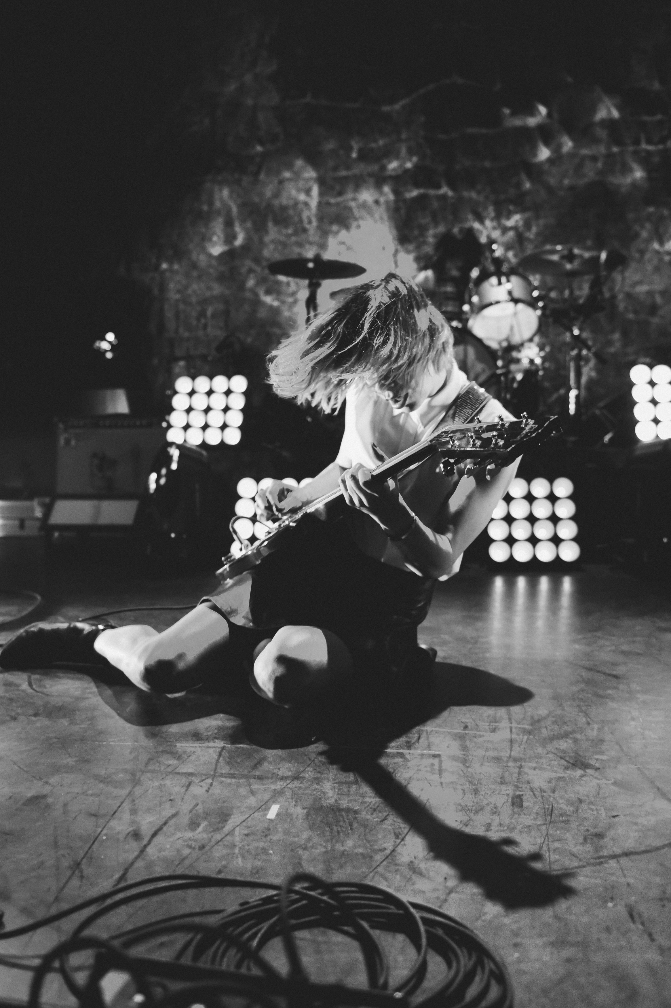 Sleater-Kinney at the Civic Theater by Adrienne Battistella