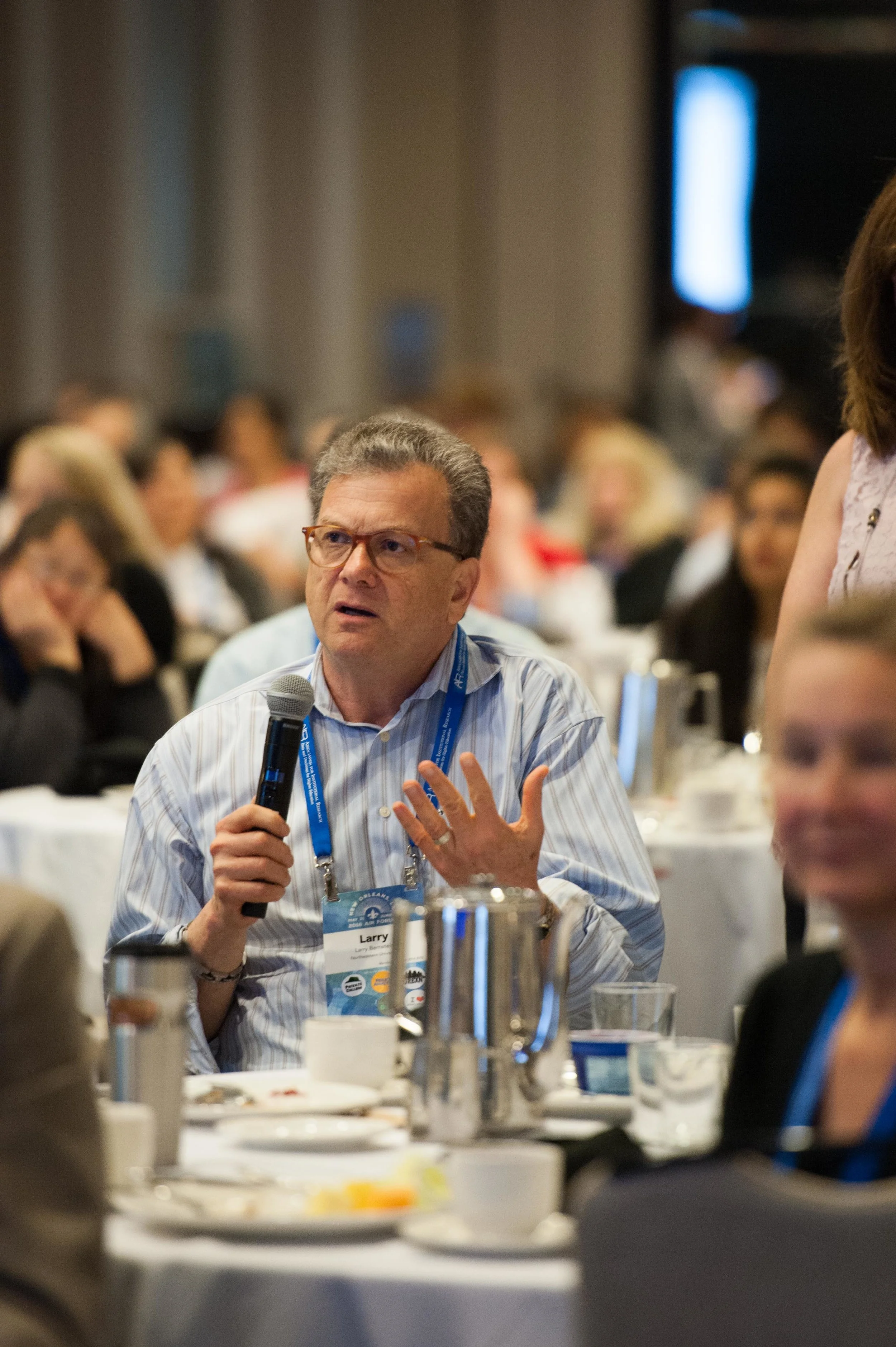 Questions during Conference by Adrienne Battistella Photography 2016