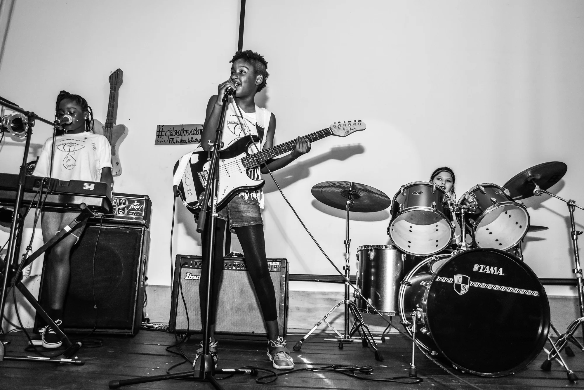 NEW ORLEANS, LA - June 18, 2015: Girls Rock! Camp in New Orleans (photo by Adrienne Battistella, 2015. All Rights Reserved.)