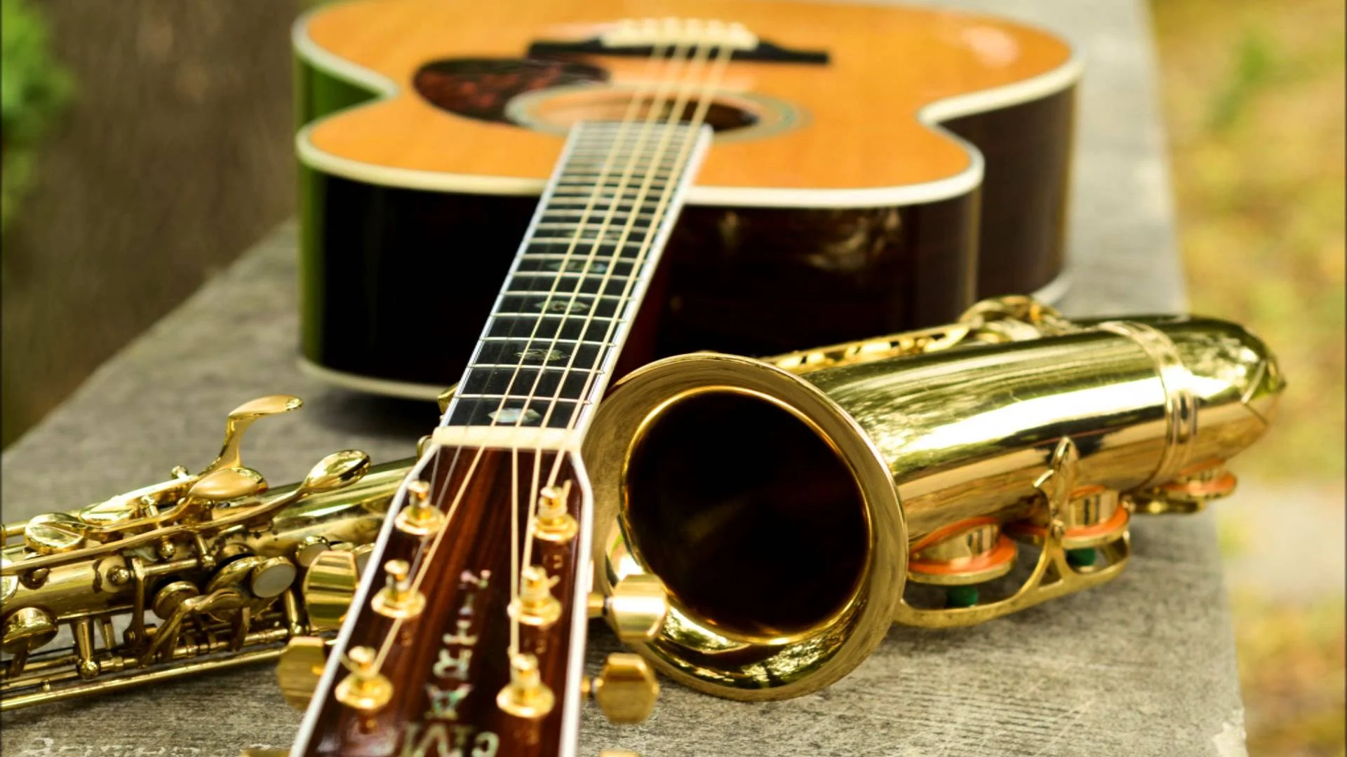 Salt Spring Vineyards,  two sets with Michael Wall on sax.