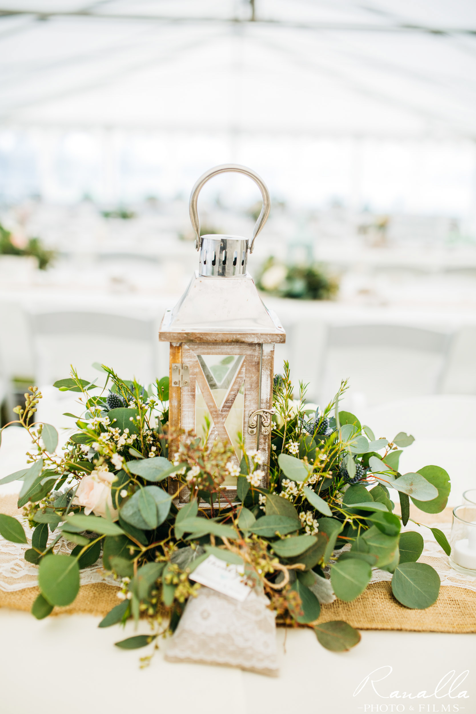 Chico Wedding Photography- Country Chic Lantern Centerpiece- Patrick Ranch Wedding Photos- Ranalla Photo & Films