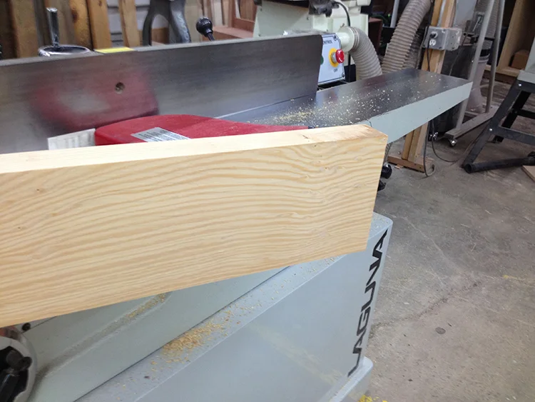 planing wood for table making by makmade