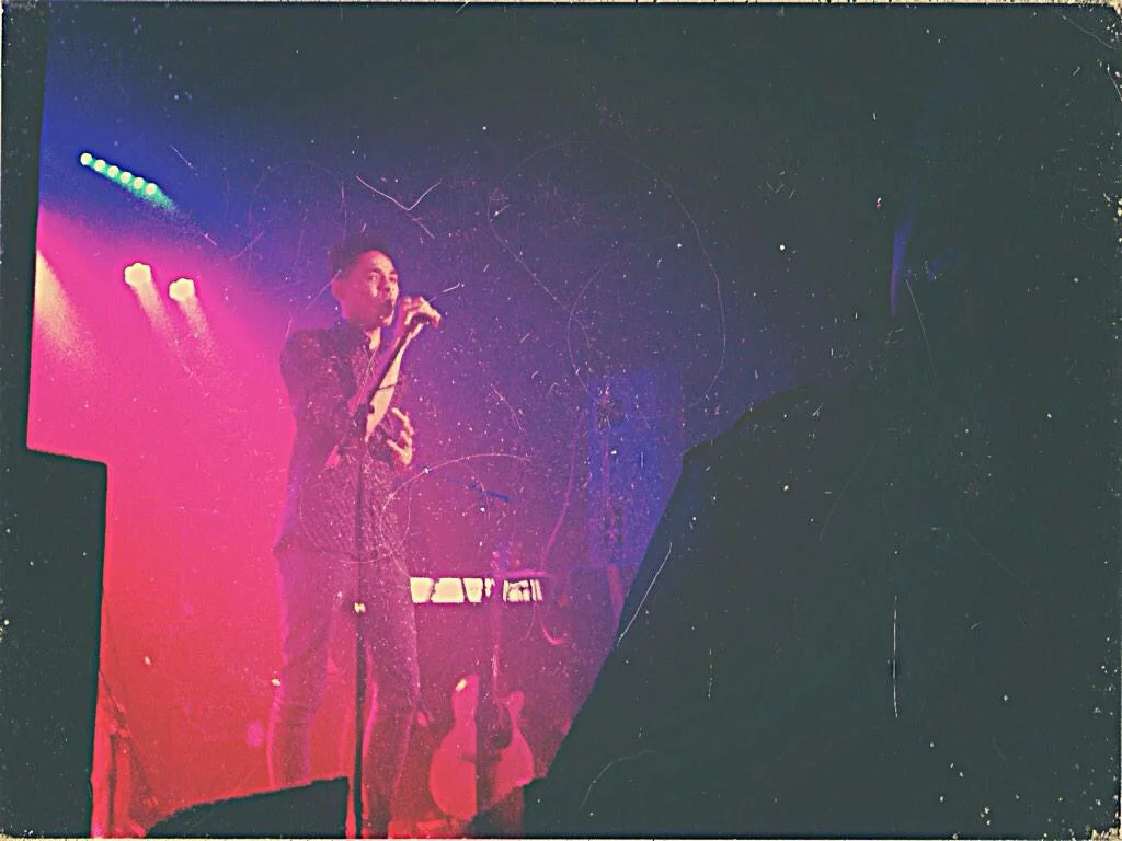 Rob performs "FEAR" at the Prisma Live Gig; supporting The Gorgeous Chans