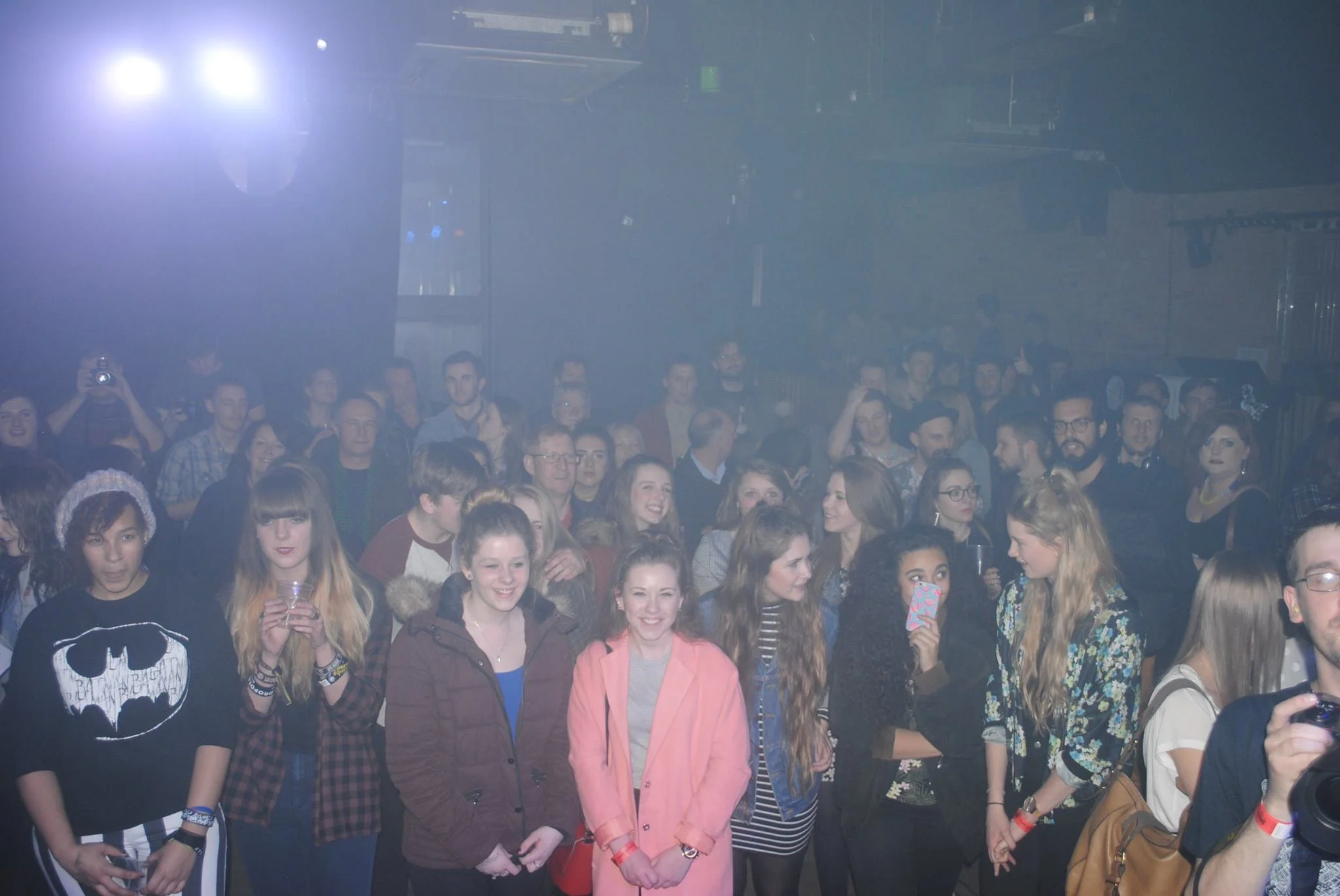 View from the stage at Prisma Live during line-check