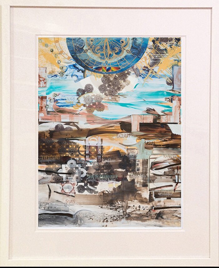 Armenia Painting, Armenia Print, Right Panel