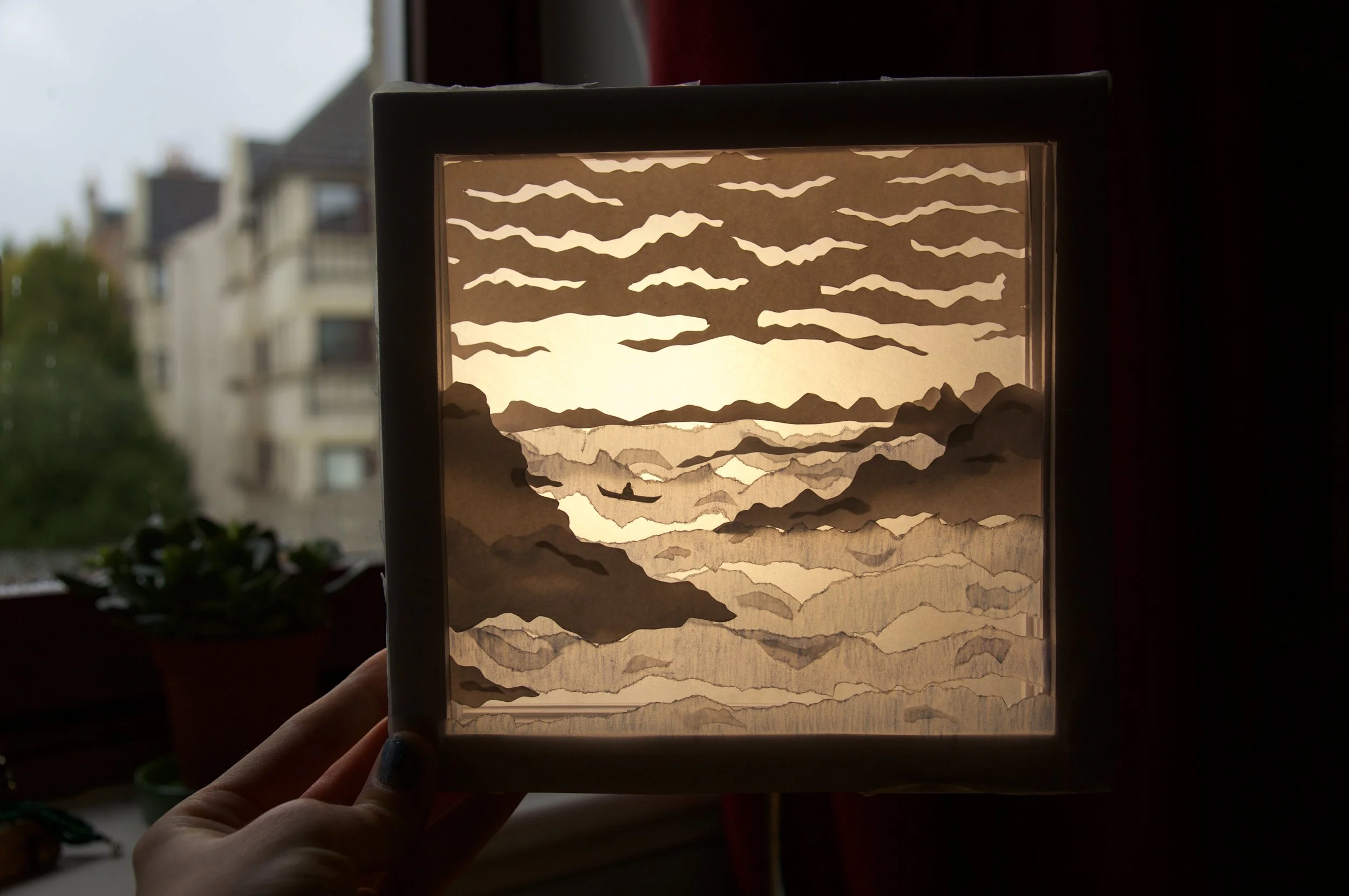The model I made for the Confluence EP cover.