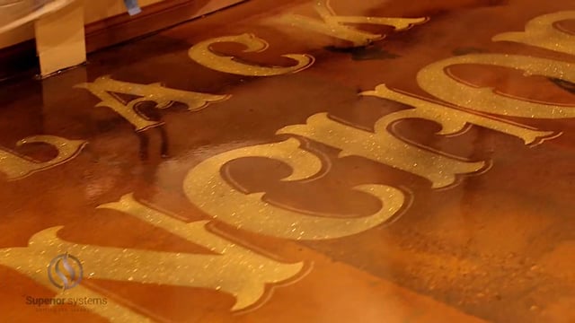 Custom Tattoo Shop Floor