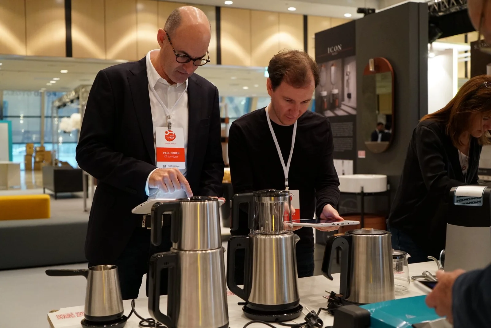 Turkish Design is hard to judge. It is often bold yet full of subtle sensitivities. We are trying our best poker face with Paul Cohen, owner of Cube Design.