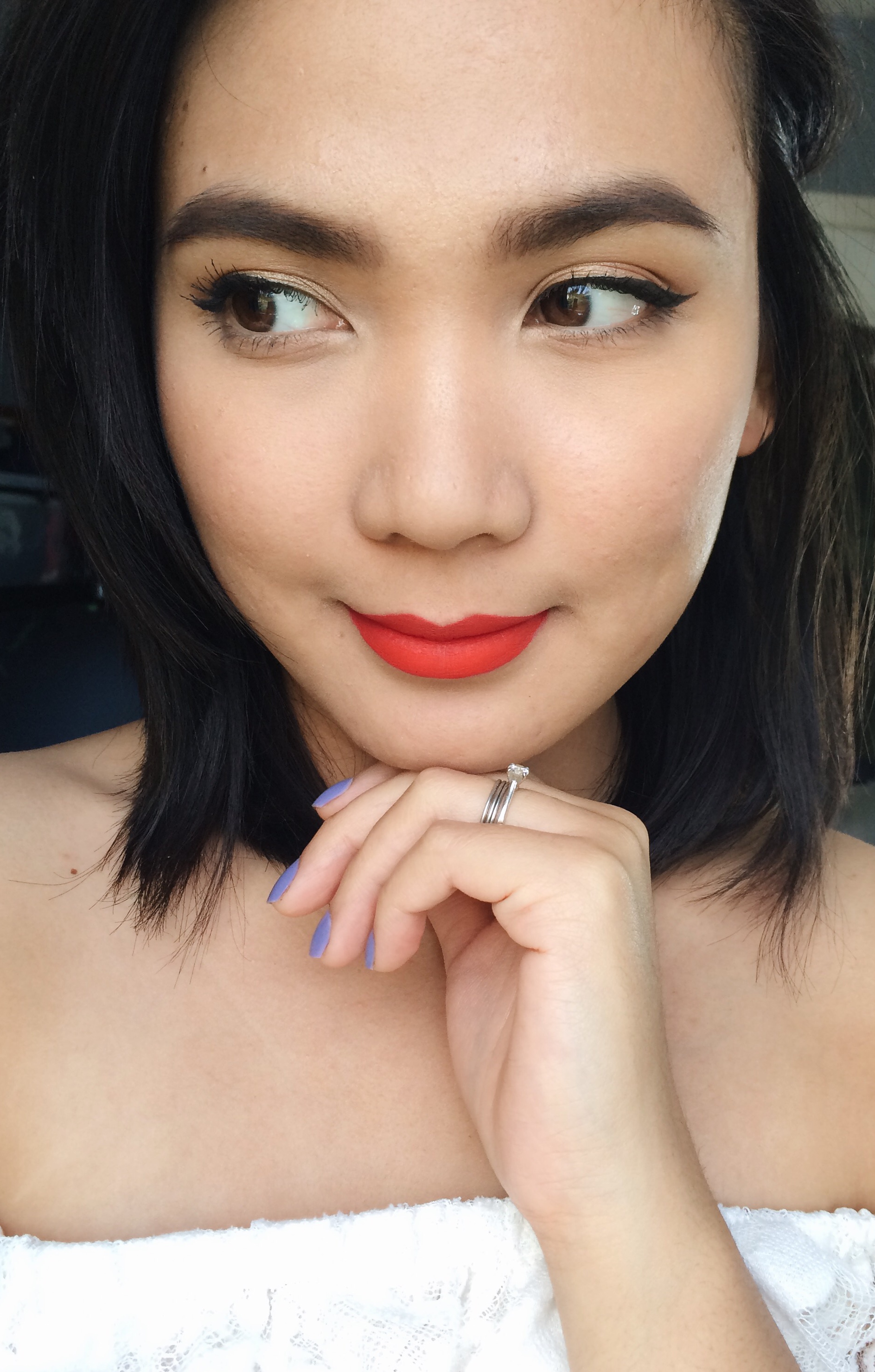 ultra matte lips in the shade creeper