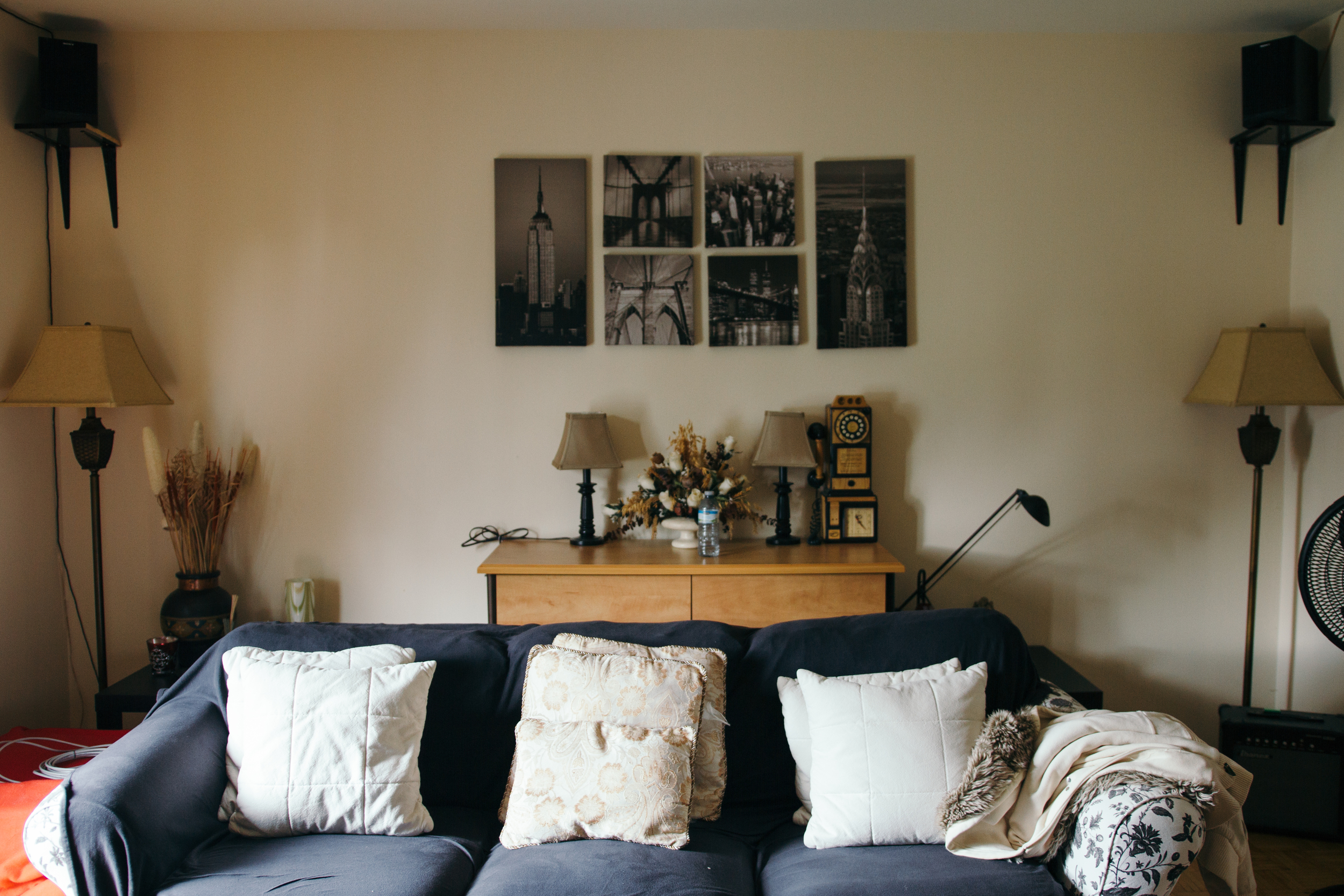 Their cute living room!