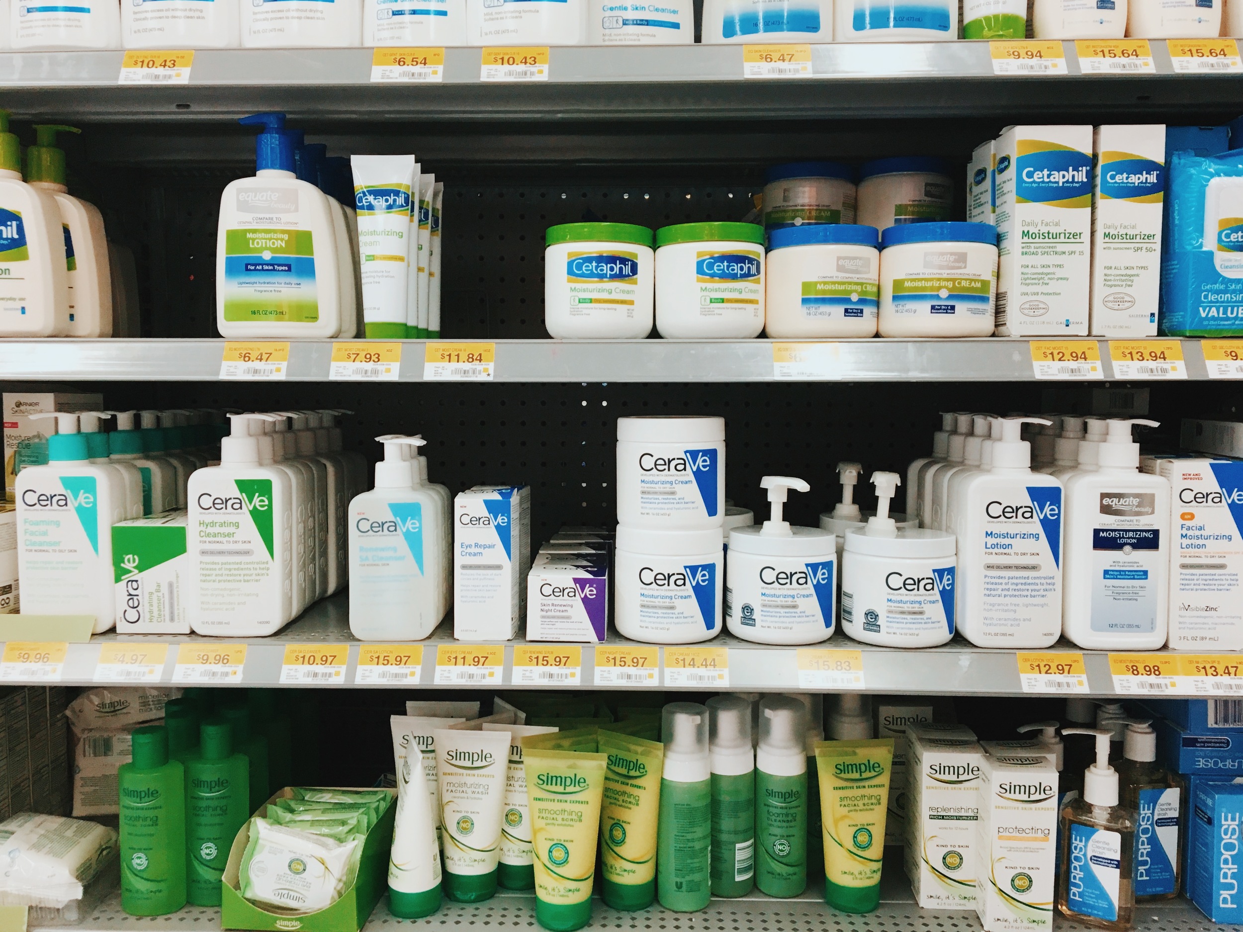 skin care walmart