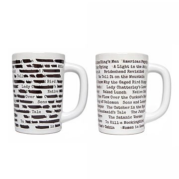 Banned Books Morph Mug