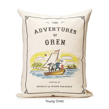 Personalized Storybook Pillow - Adventure