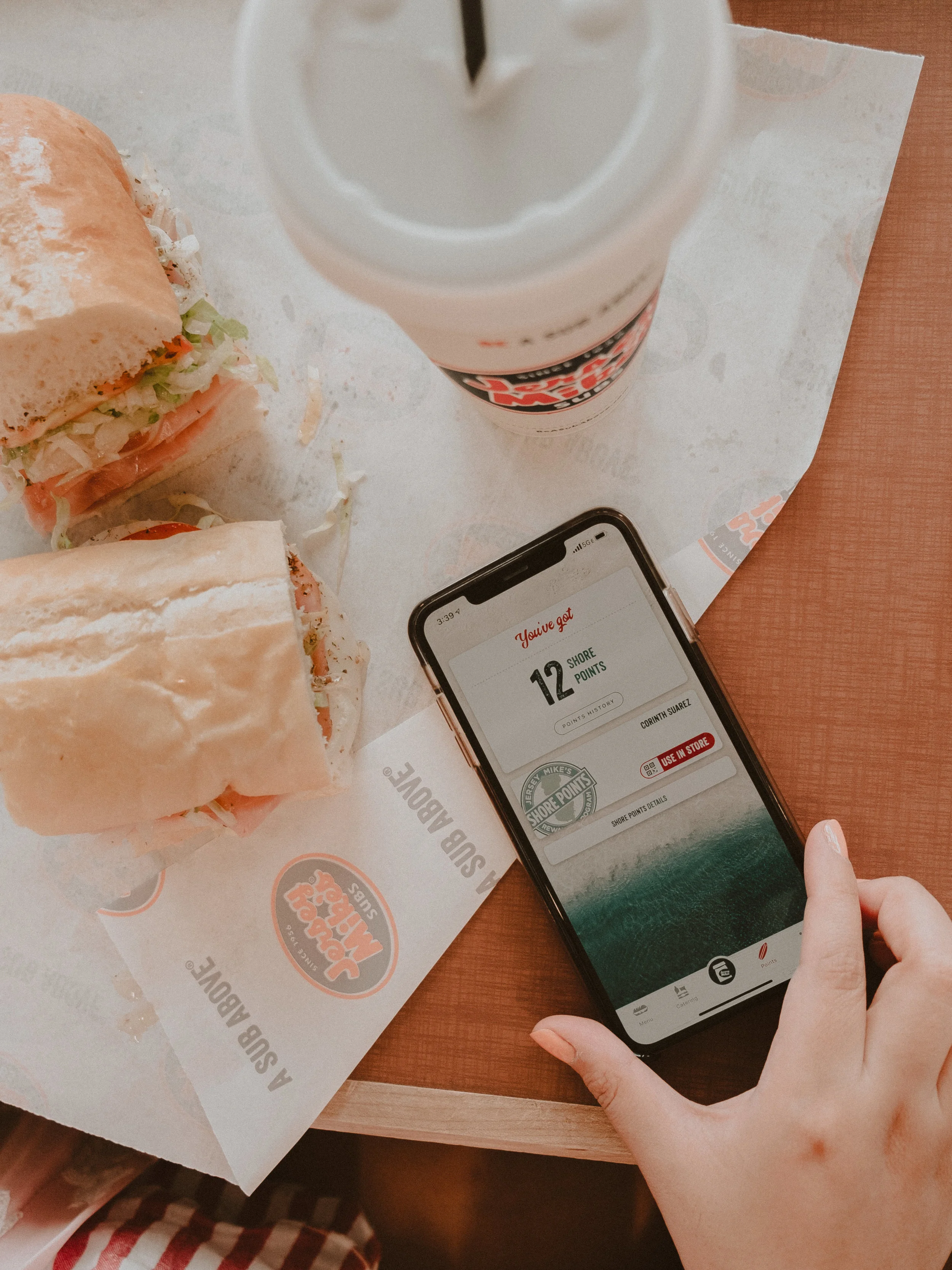 Ordering from Jersey Mike's Subs Just Got Easier Corinth Suarez