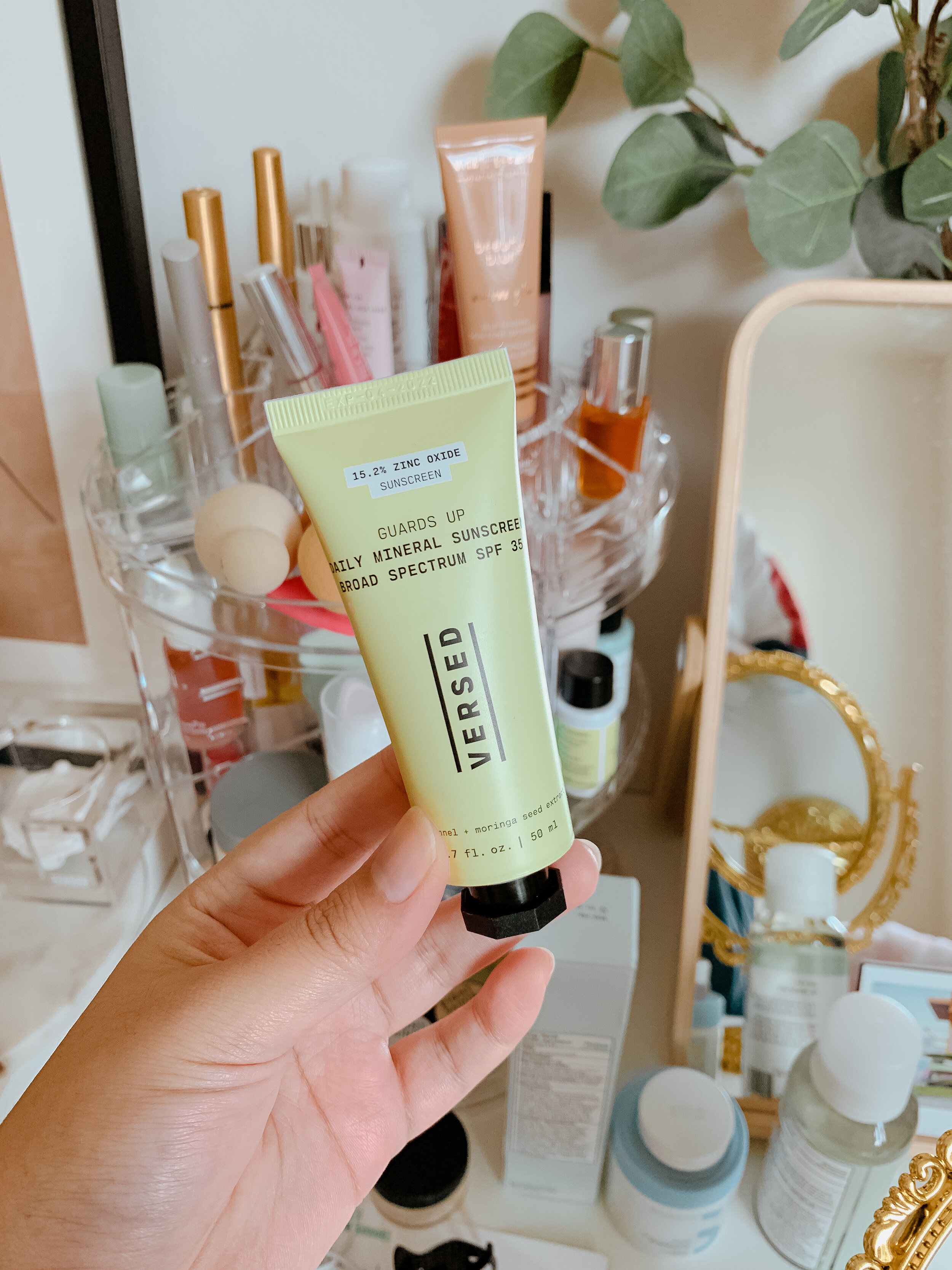 versed skincare sunscreen