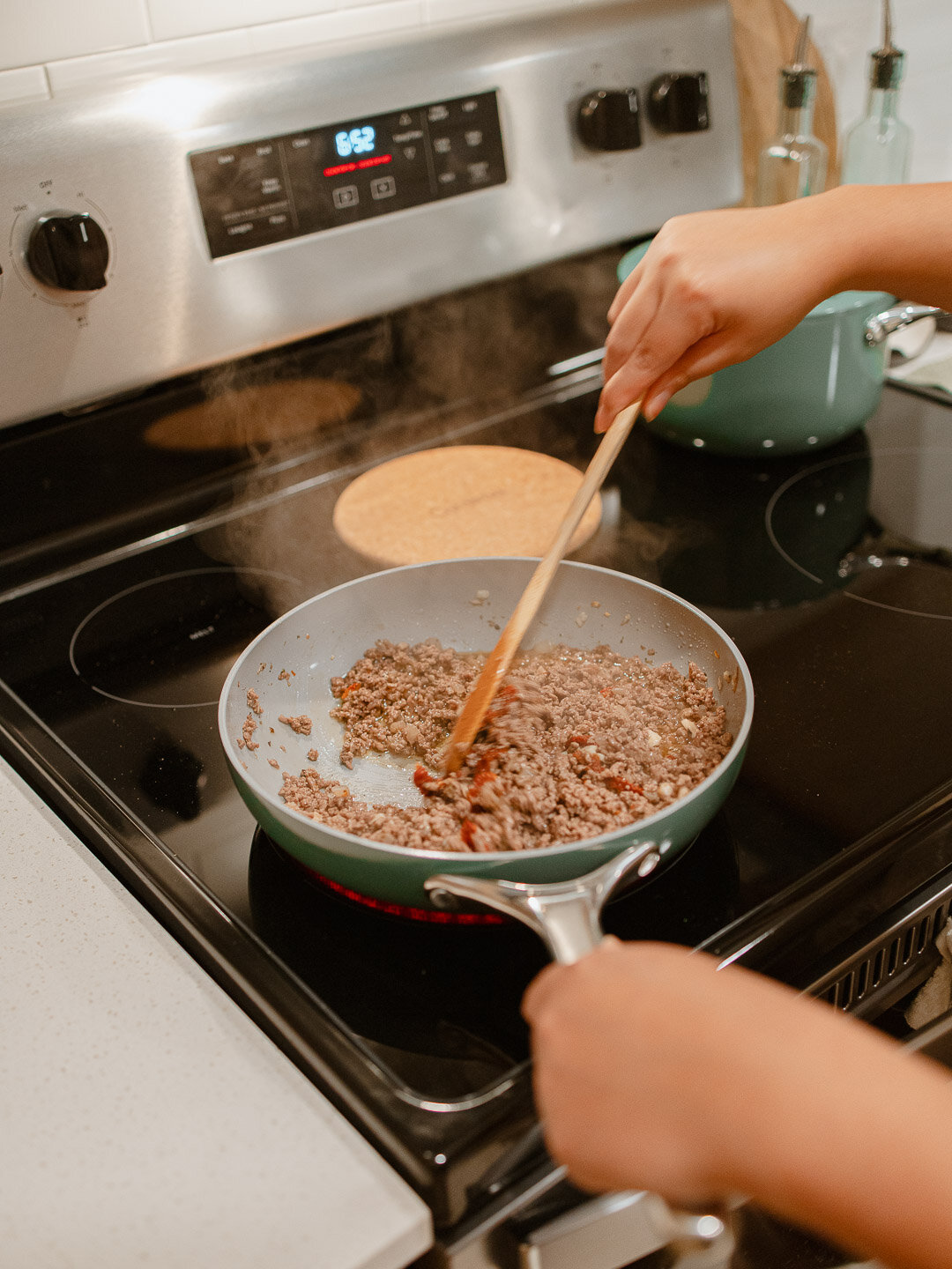 Caraway Non-Toxic Ceramic Non-Stick Cookware 7-Piece Set - Sage