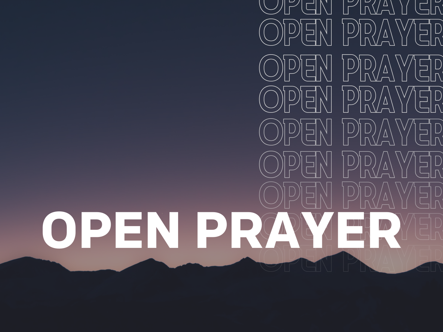 Open Prayer Acts2fellowship Christian Fellowship At Uc San Diego