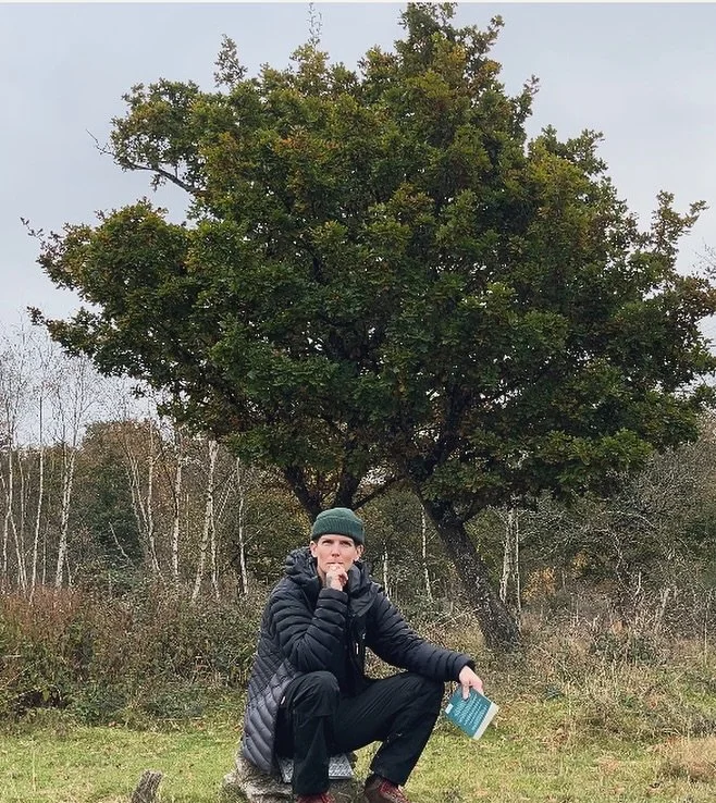 Spending some quiet time with a good book under my new favorite tree. 
Lately, you may have noticed, I&rsquo;m feeling more drawn to nature&mdash;maybe it&rsquo;s old age, or maybe it&rsquo;s something deeper? 
In my latest YouTube video, I take you 