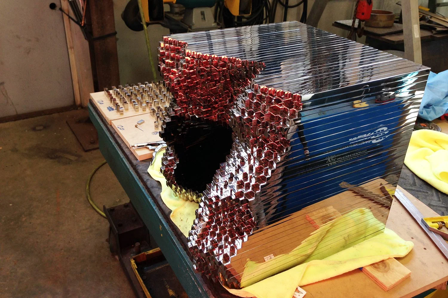 Assembly of Pixel Block
