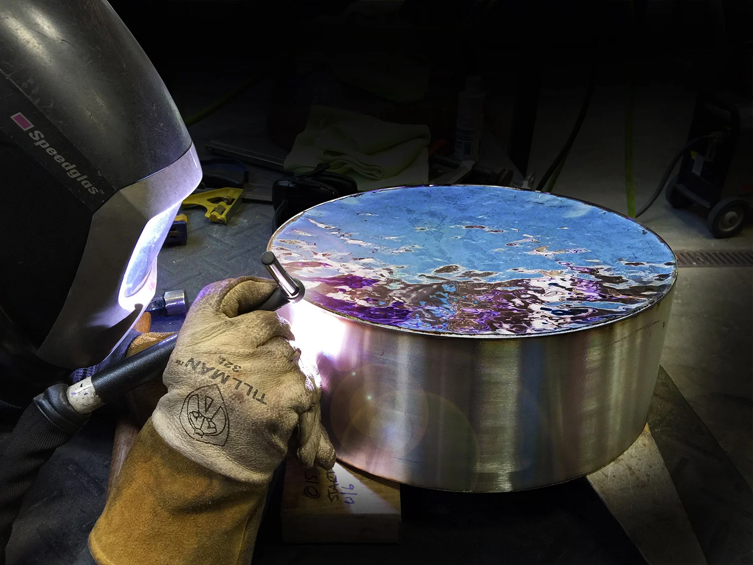 Basin (16") in Fabrication