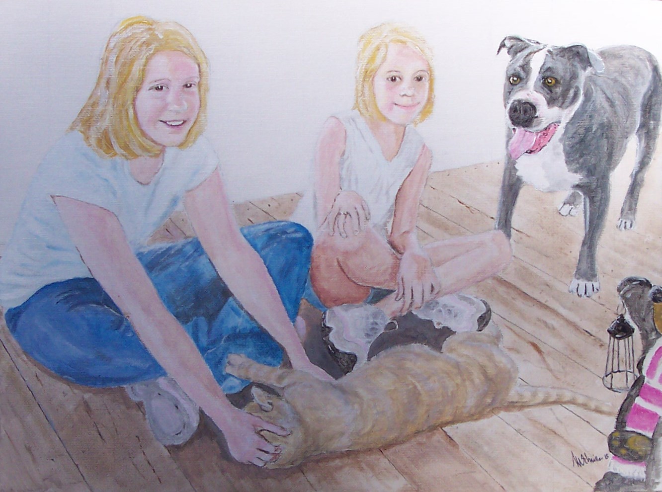 Moonie the ranch cat