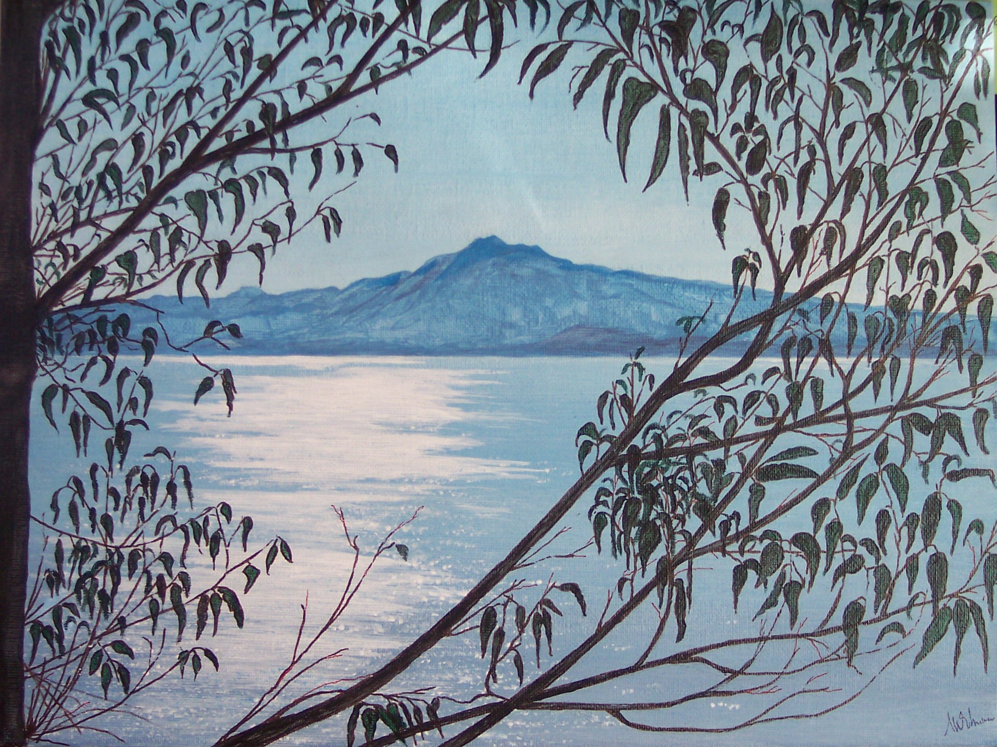 Mt. Tam from Point Pinole