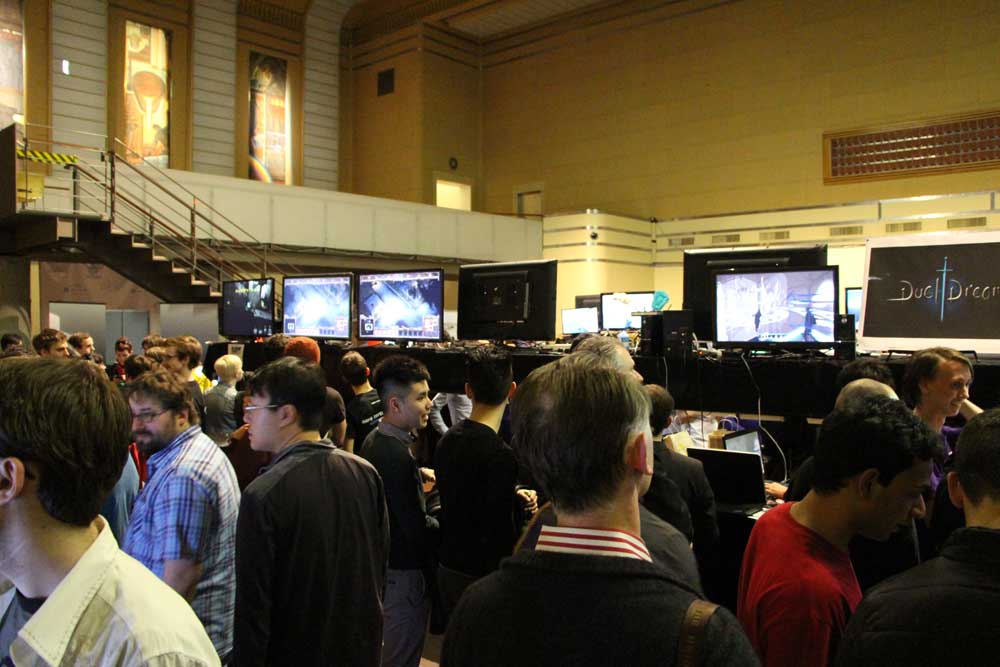 Crowded areas, alone, like this busy public event I attended for work, can be very uncomfortable experiences.