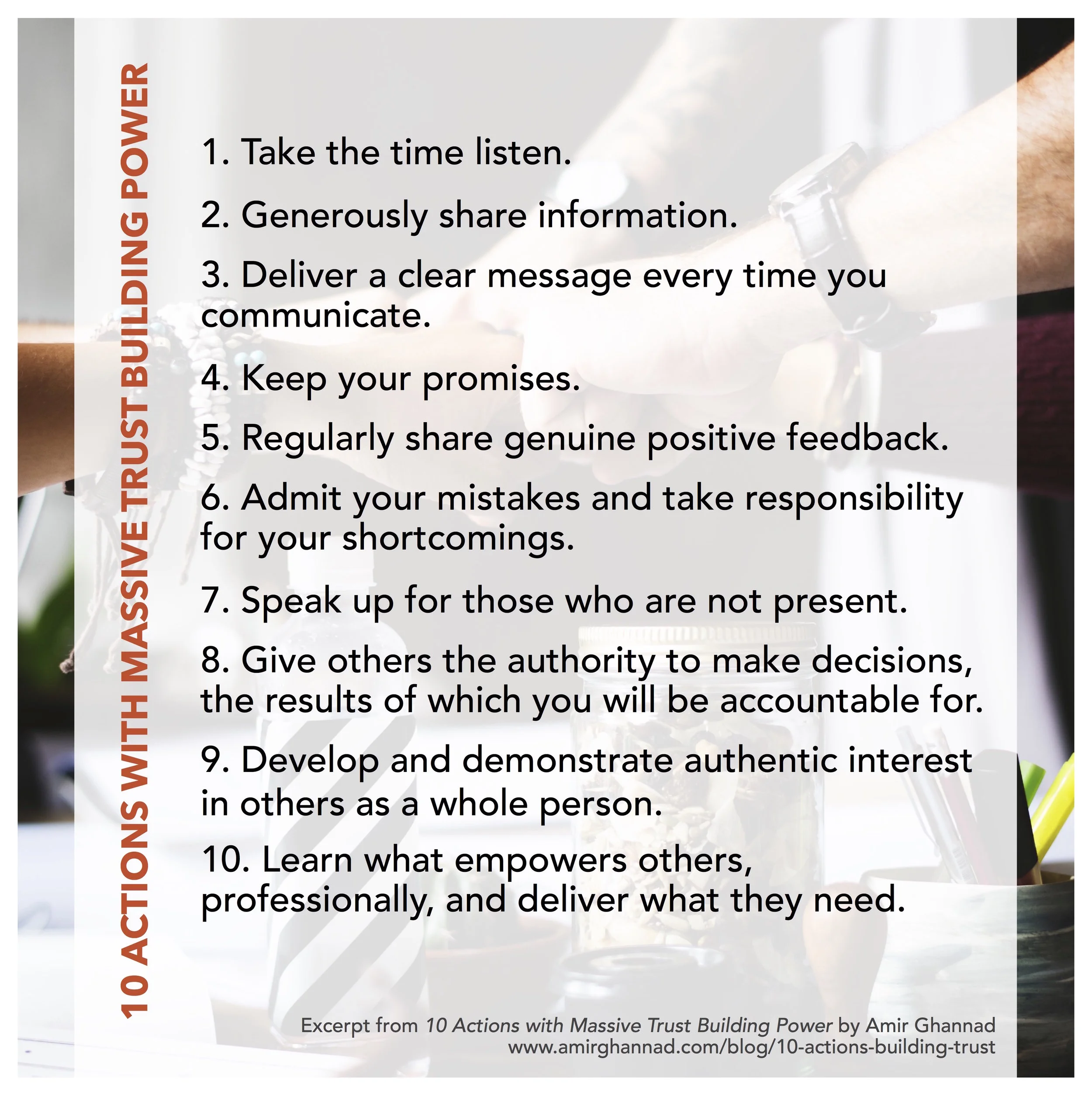 For those of you who would like a small reminder of the 10 actions, right click this image to save it, send it, or share it.