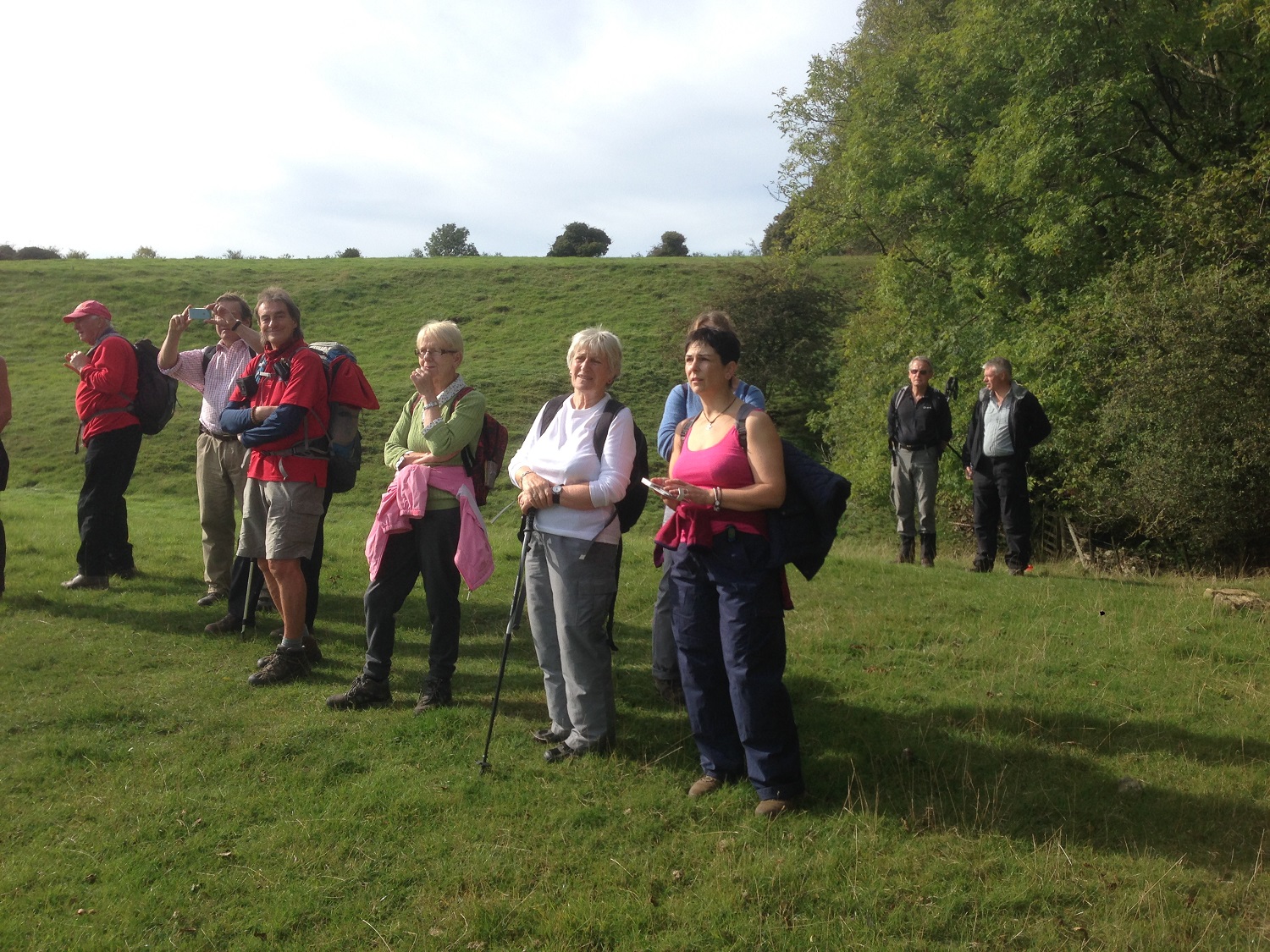Cotswold Guided Walks, Pondering, Great Circle Route