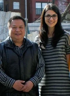 Grandmaster Henry Moy Yee and Angela Barbara, Brooklyn, NY