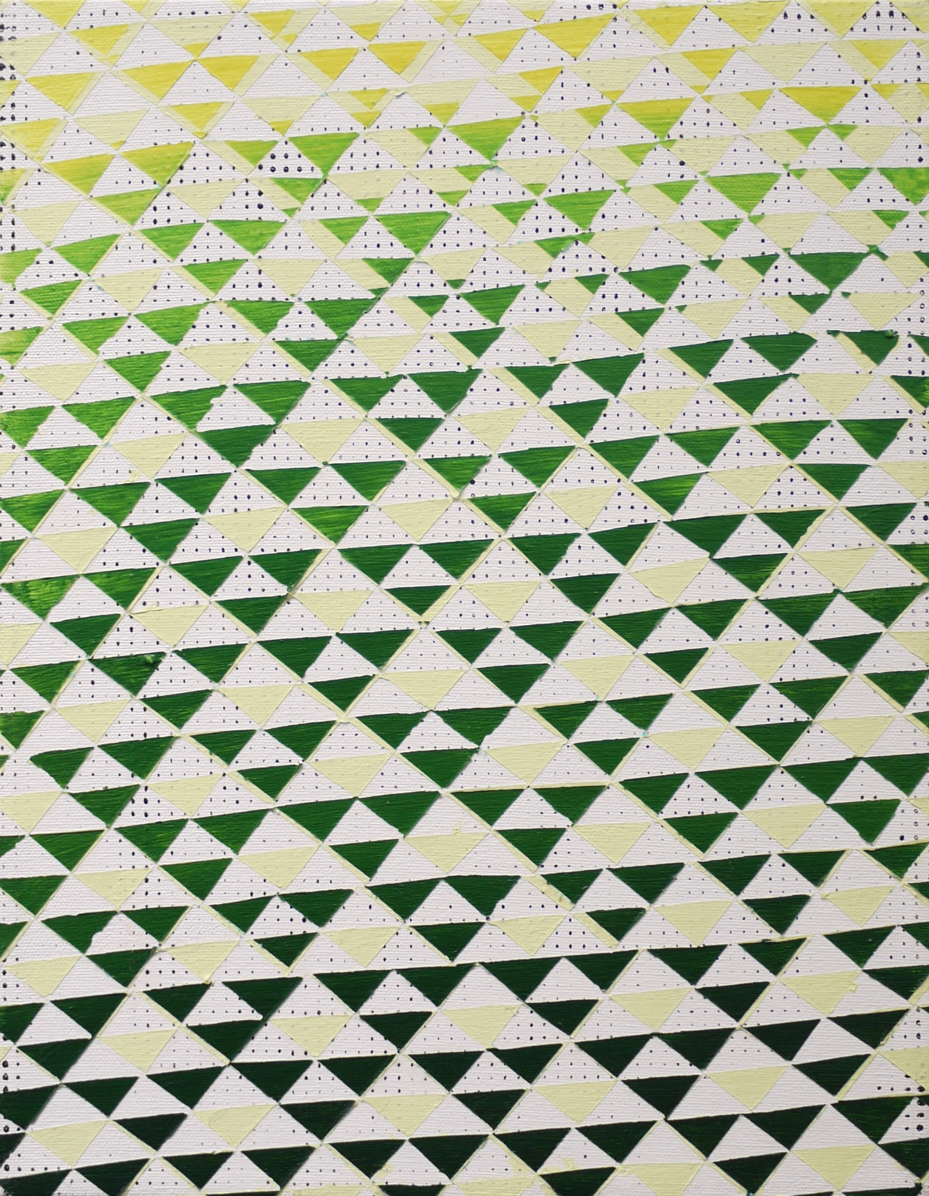 #52 (2014) Acrylic on Canvas 9"x14"