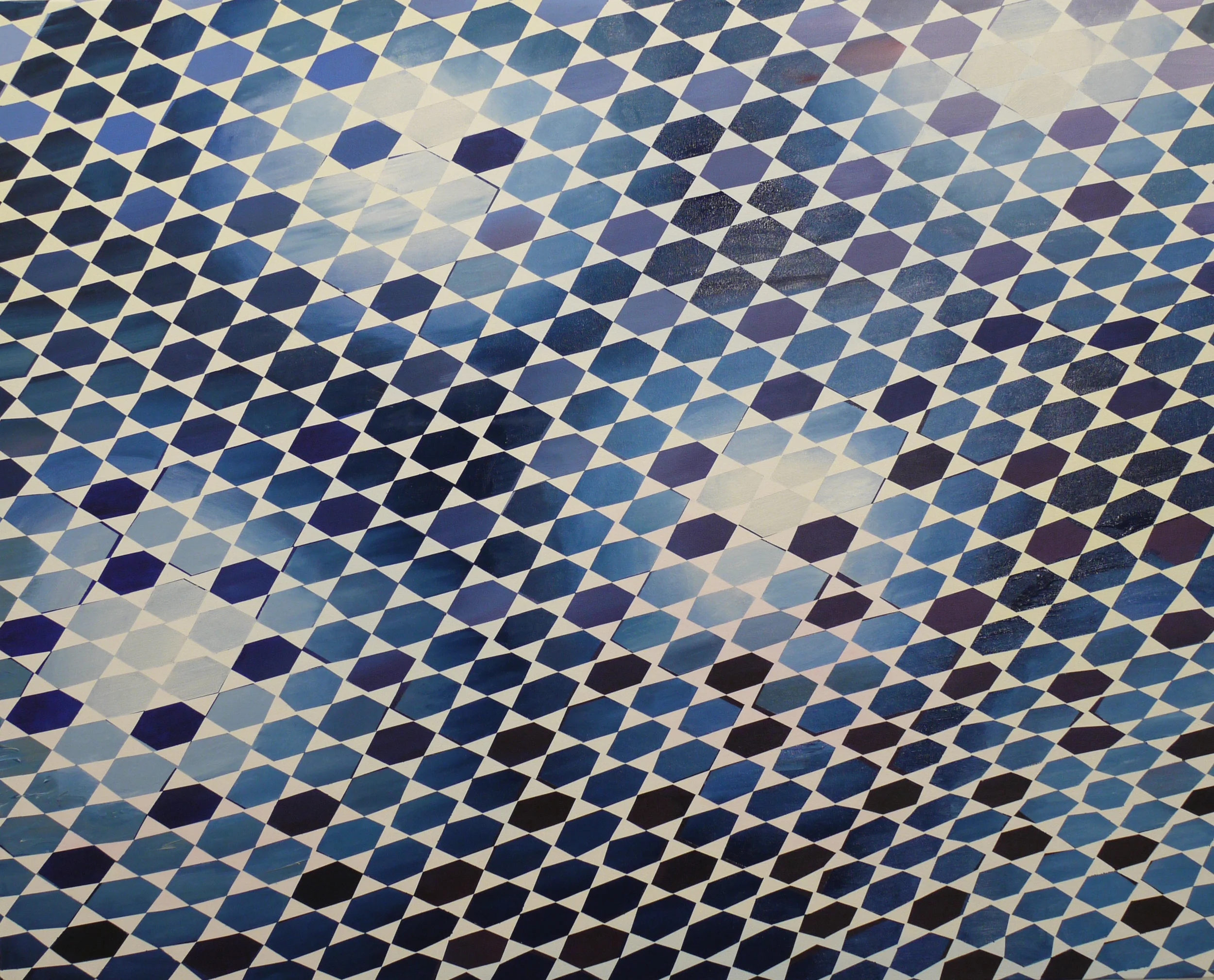 #63 (2014) Oil and Acrylic on Canvas, 48"x60"