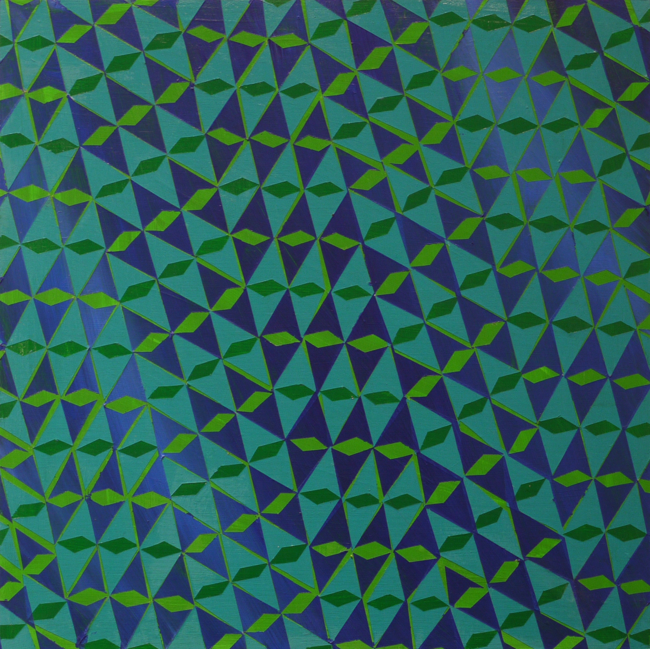 #57 (2014) Acrylic on Panel, 12"x12"