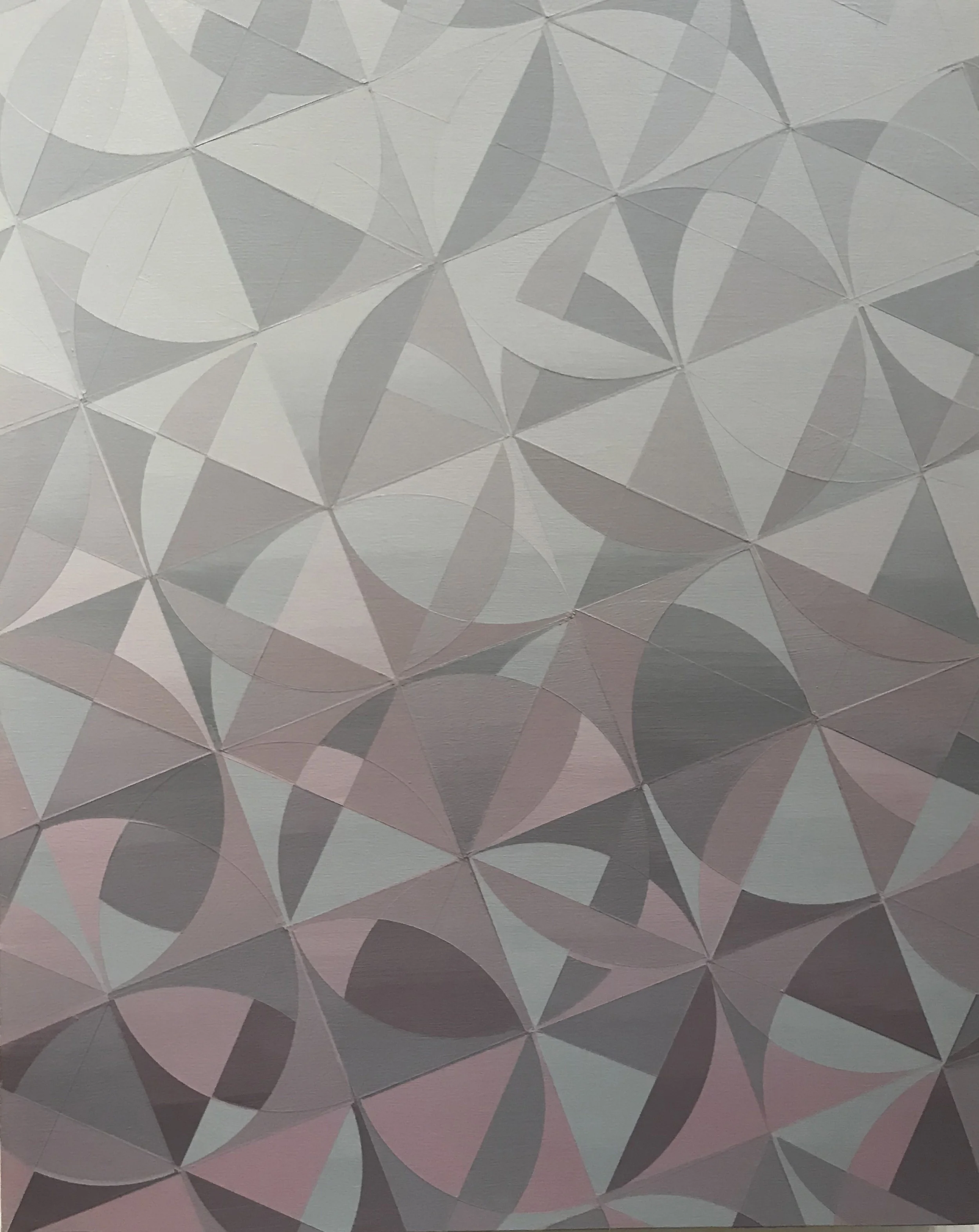  178 (2018) Acrylic on Panel, 20"x16" 