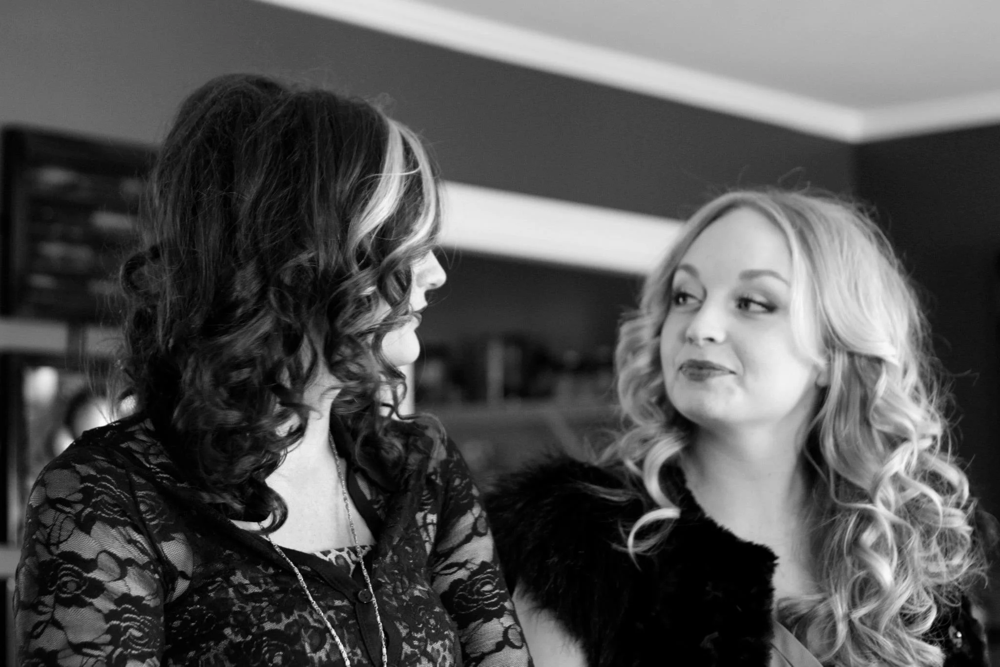 On set of SHITBIRD with co-star Lynsey Buckelew - Hokes Bluff, AL