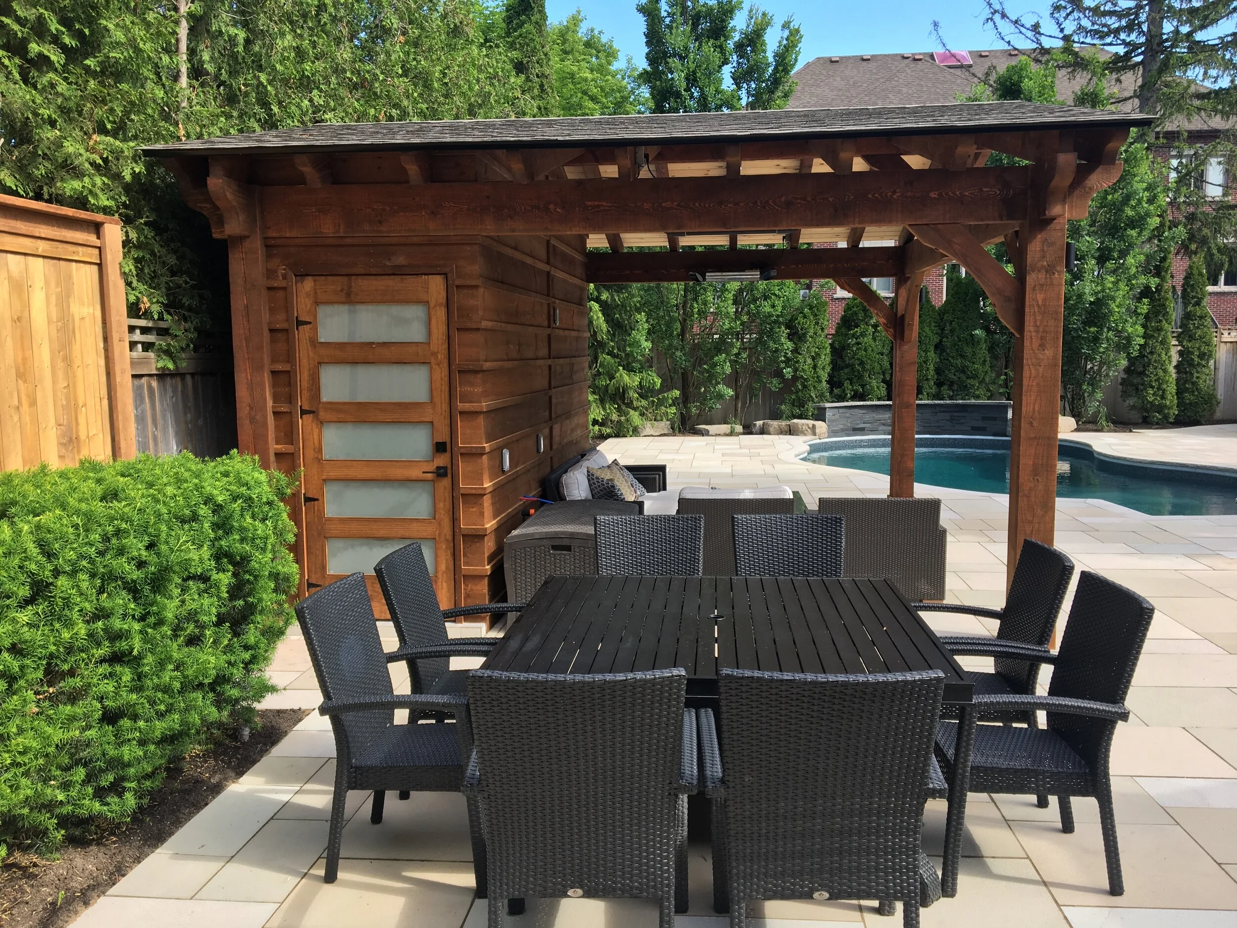 Pergolas Cabanas Sheds — Top Notch Decks