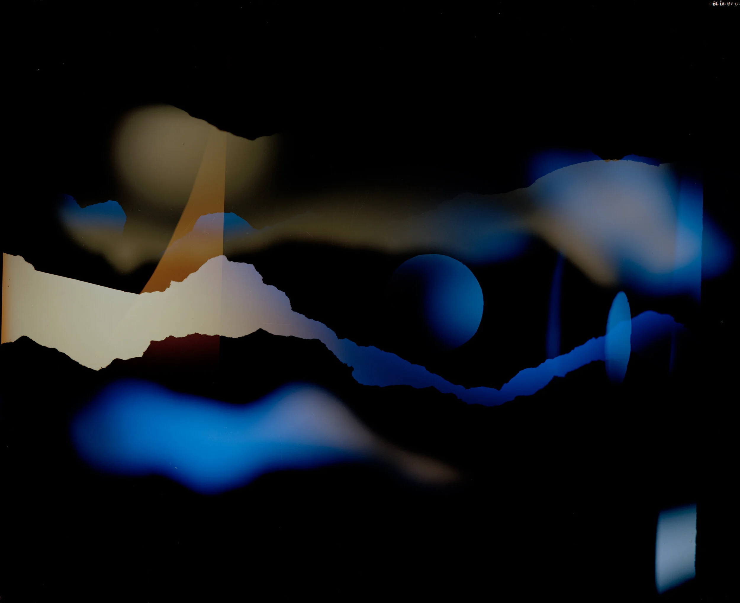  Landscape (blue moon), 2019, chromogenic print on luster photo paper, 20” x 24” 