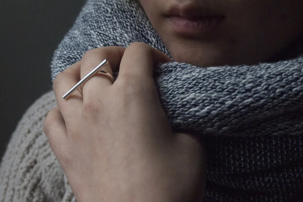 Curve+Straight Head ring