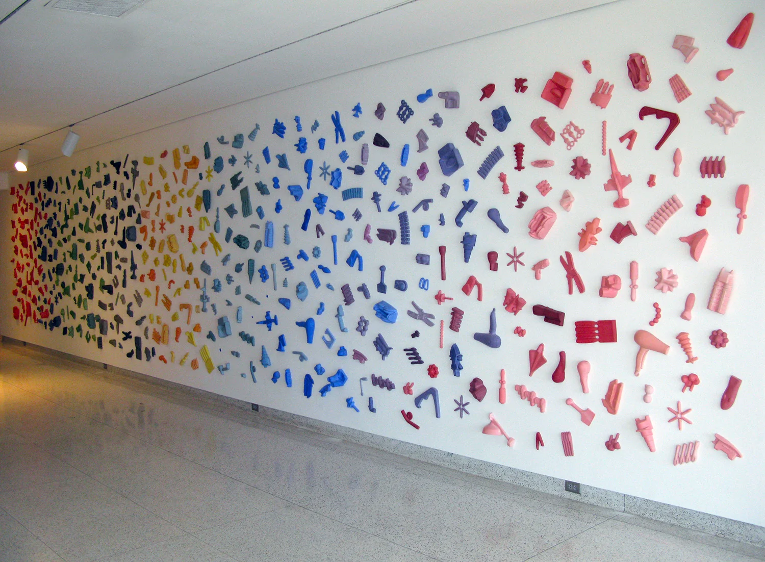 tom driscoll - Array 2-gypsum cement &powered pigment - 2010.JPG