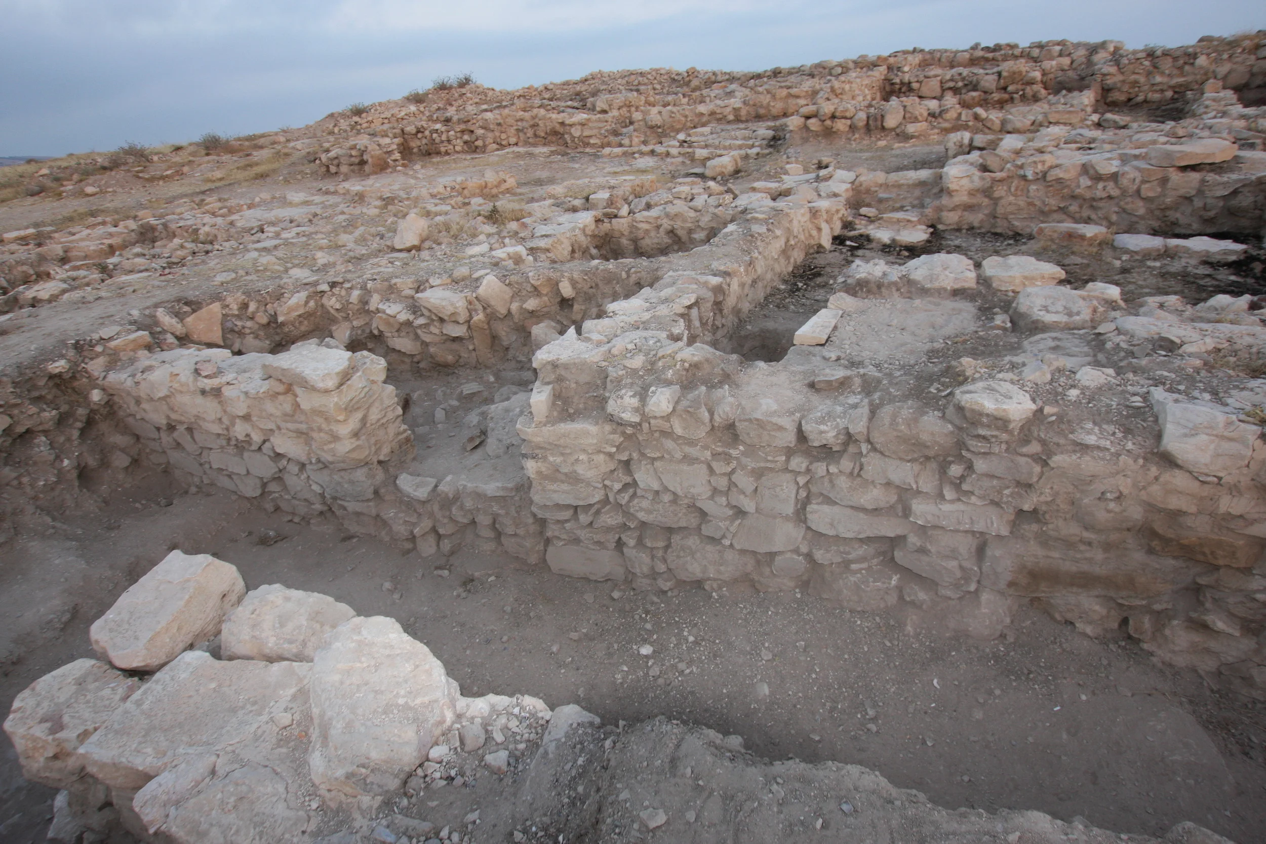 The Temple Courtyard (View from Field E)