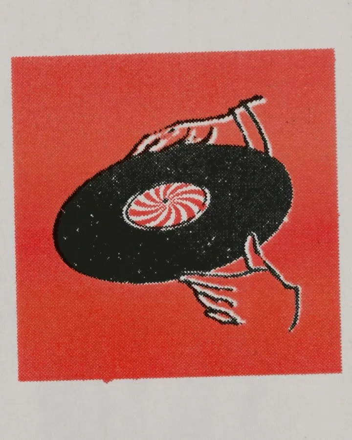 Found illustration + annual White Stripes phase = this animation exercise 🌀🌀🌀