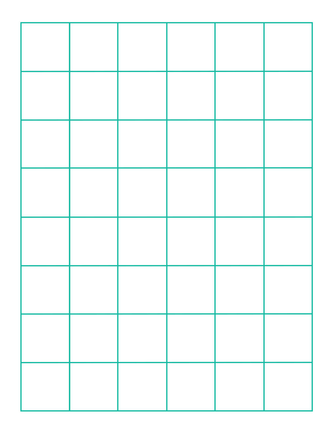 Grids used throughout Rest Stop