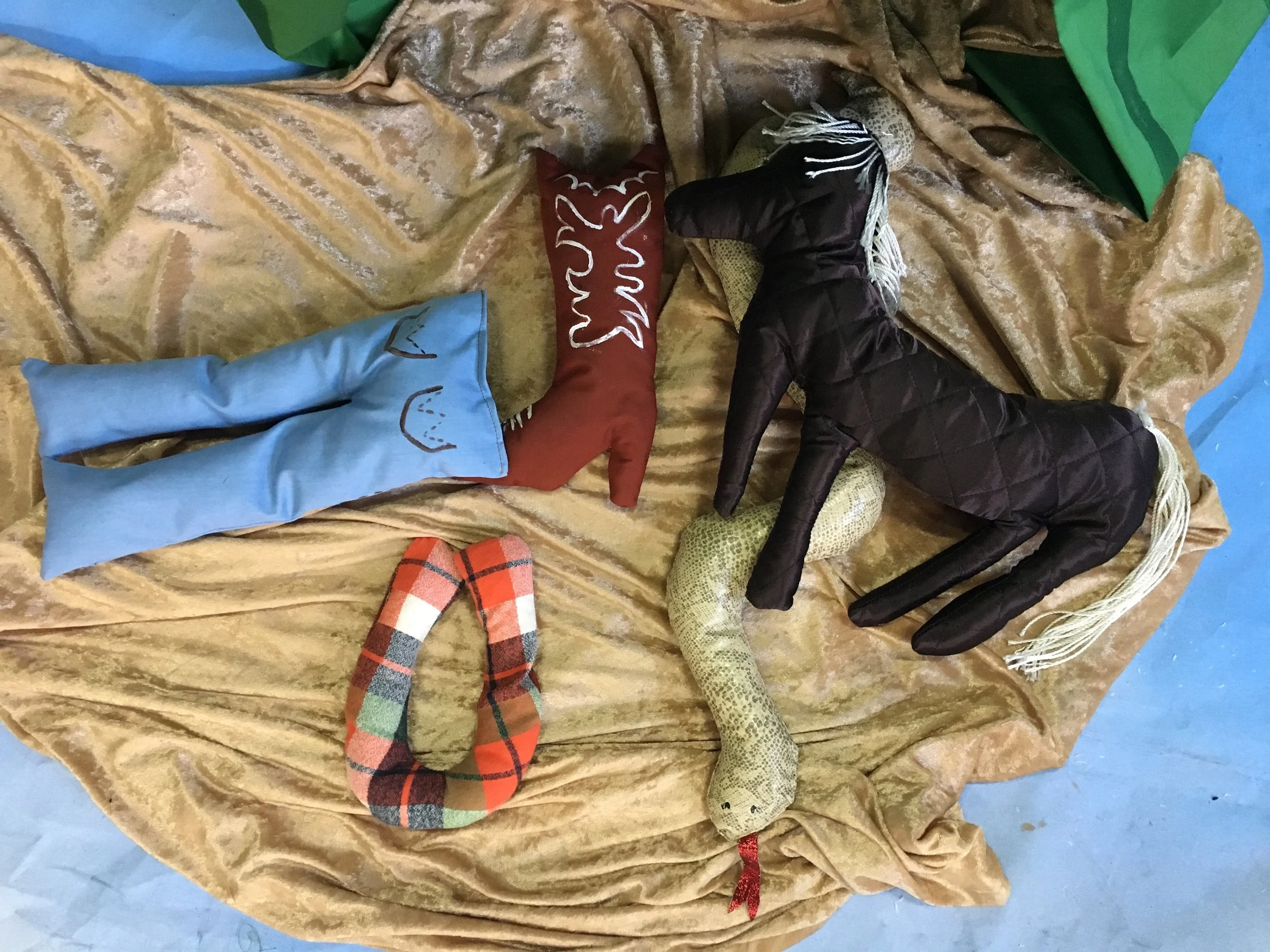 Details of sewn kids toys Part of timed craft challenge for preproduction of NBC show MAKING IT! 2017