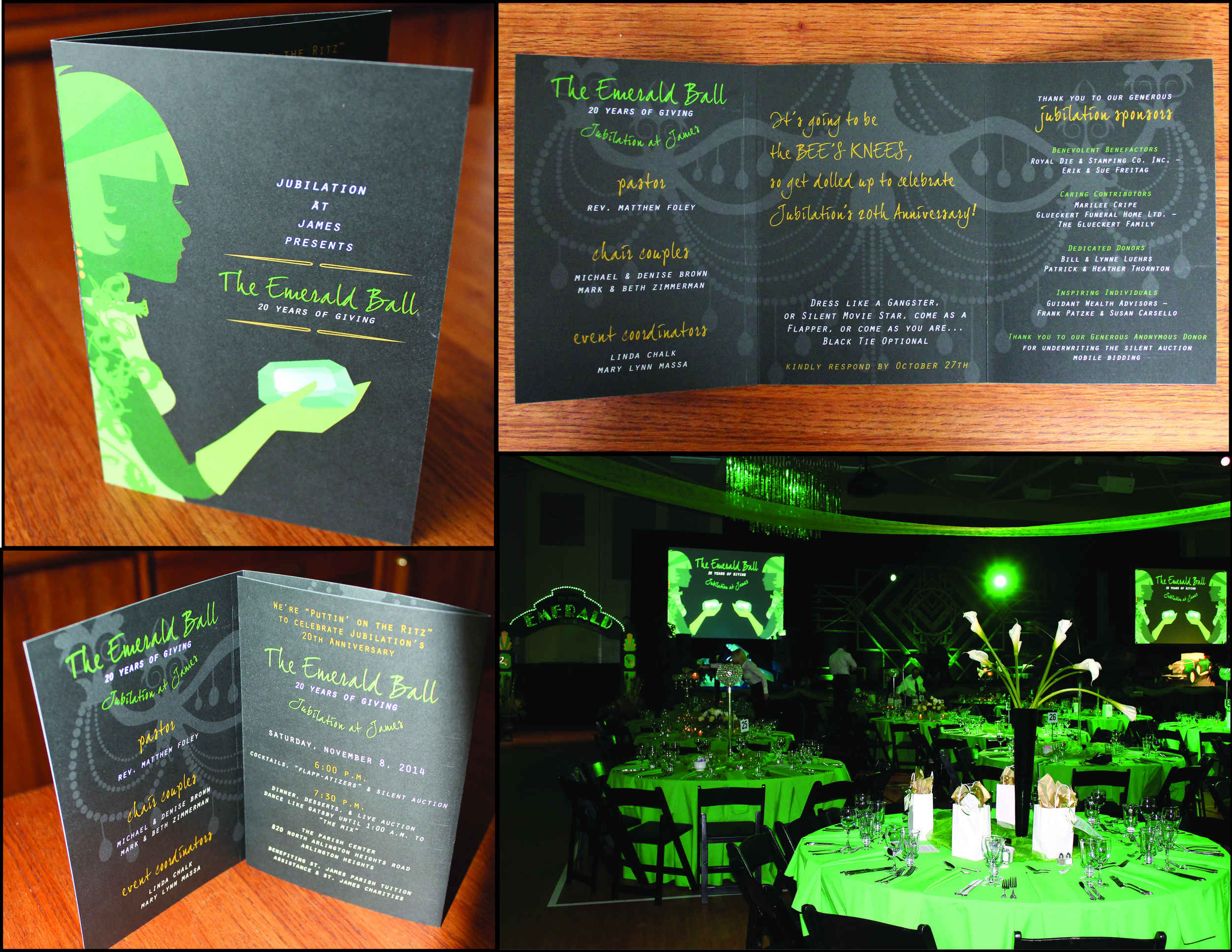gala identity & invitation set