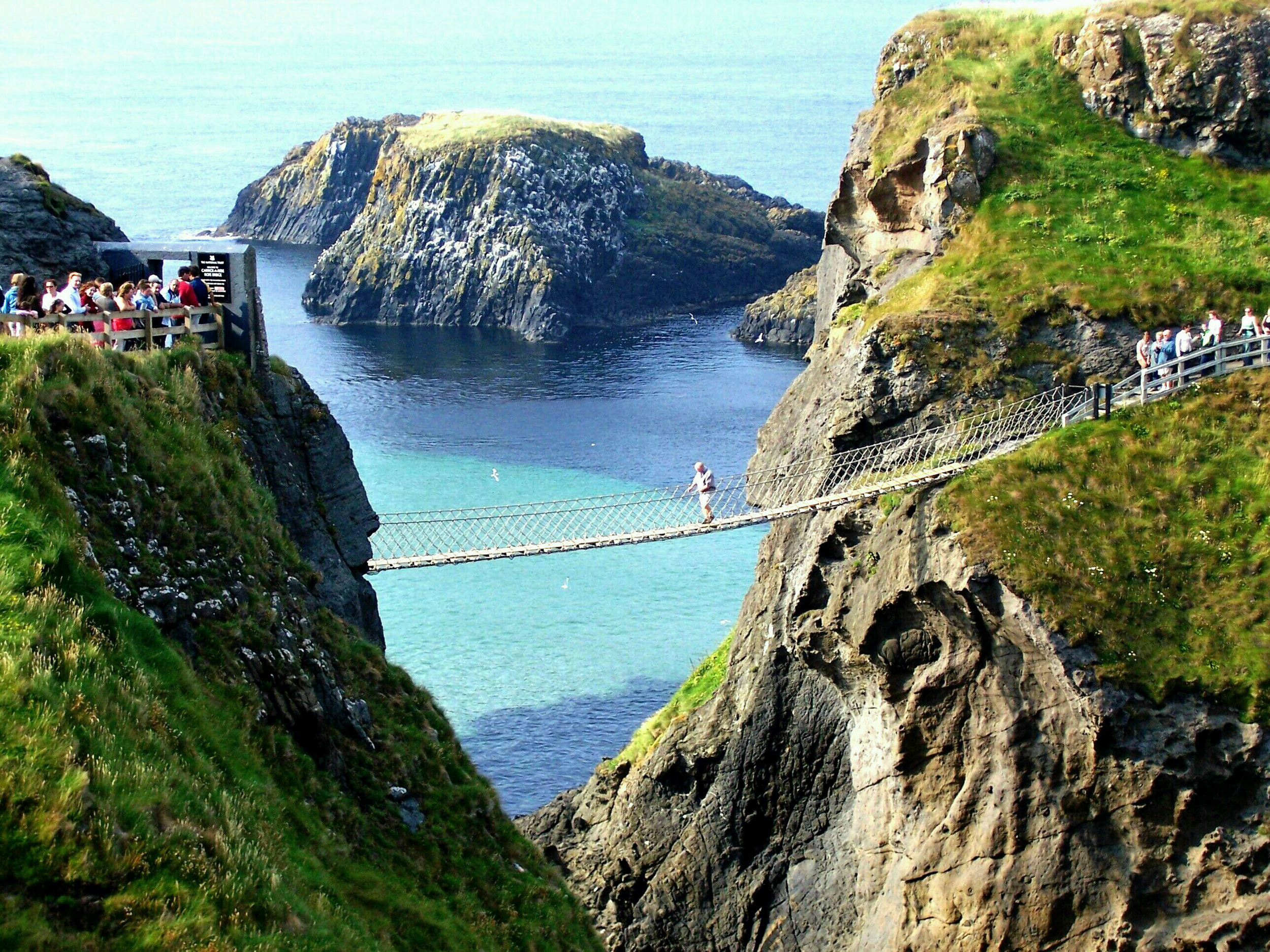 Carrick-a-Rede Rope Bridge - Antrim, N. Ireland