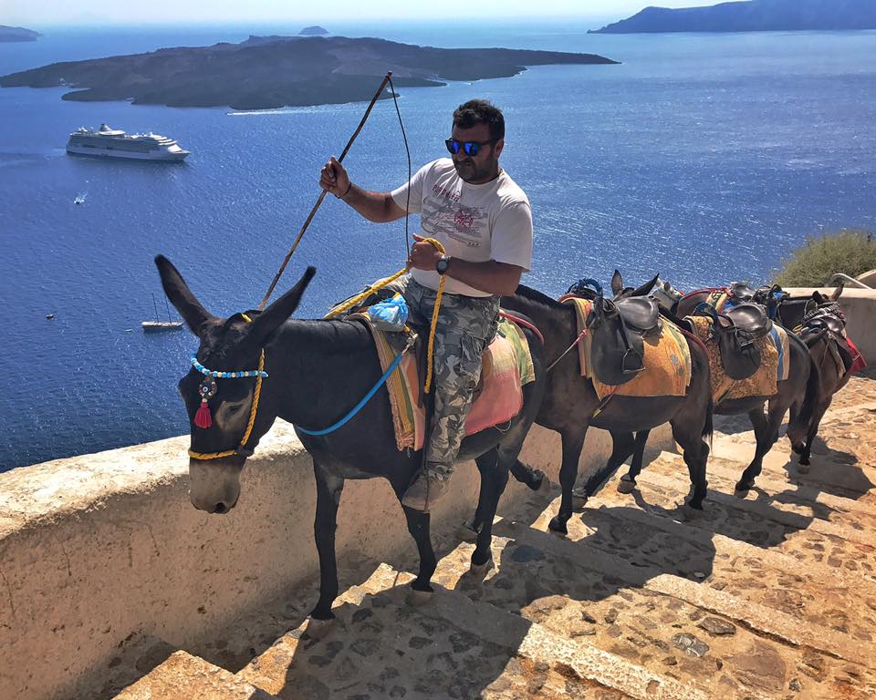 Old Meets New - Santorini, Greece